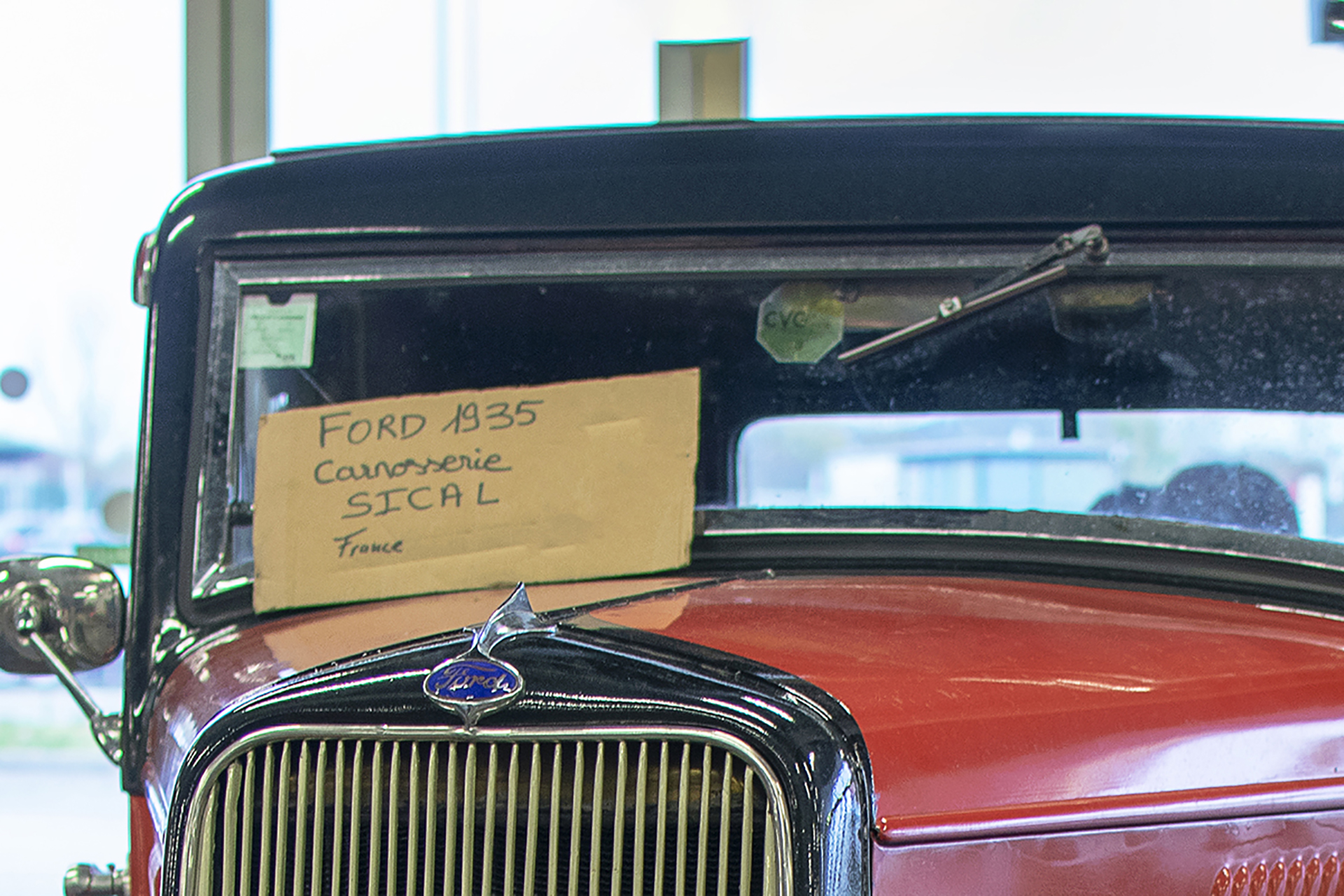 Ford modèle Y Sical 1935 infos - Salon ,Auto-Moto Classic, Metz, 2019