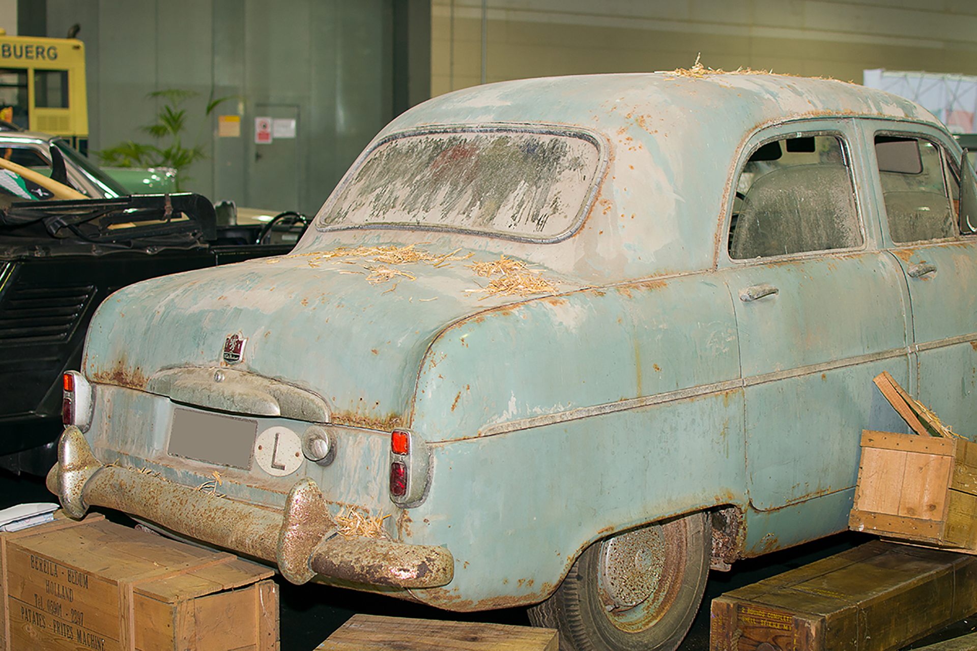 Ford Zephyr Mark I Six 1955 arrière - LOF, Autotojumble, Luxembourg, 2019