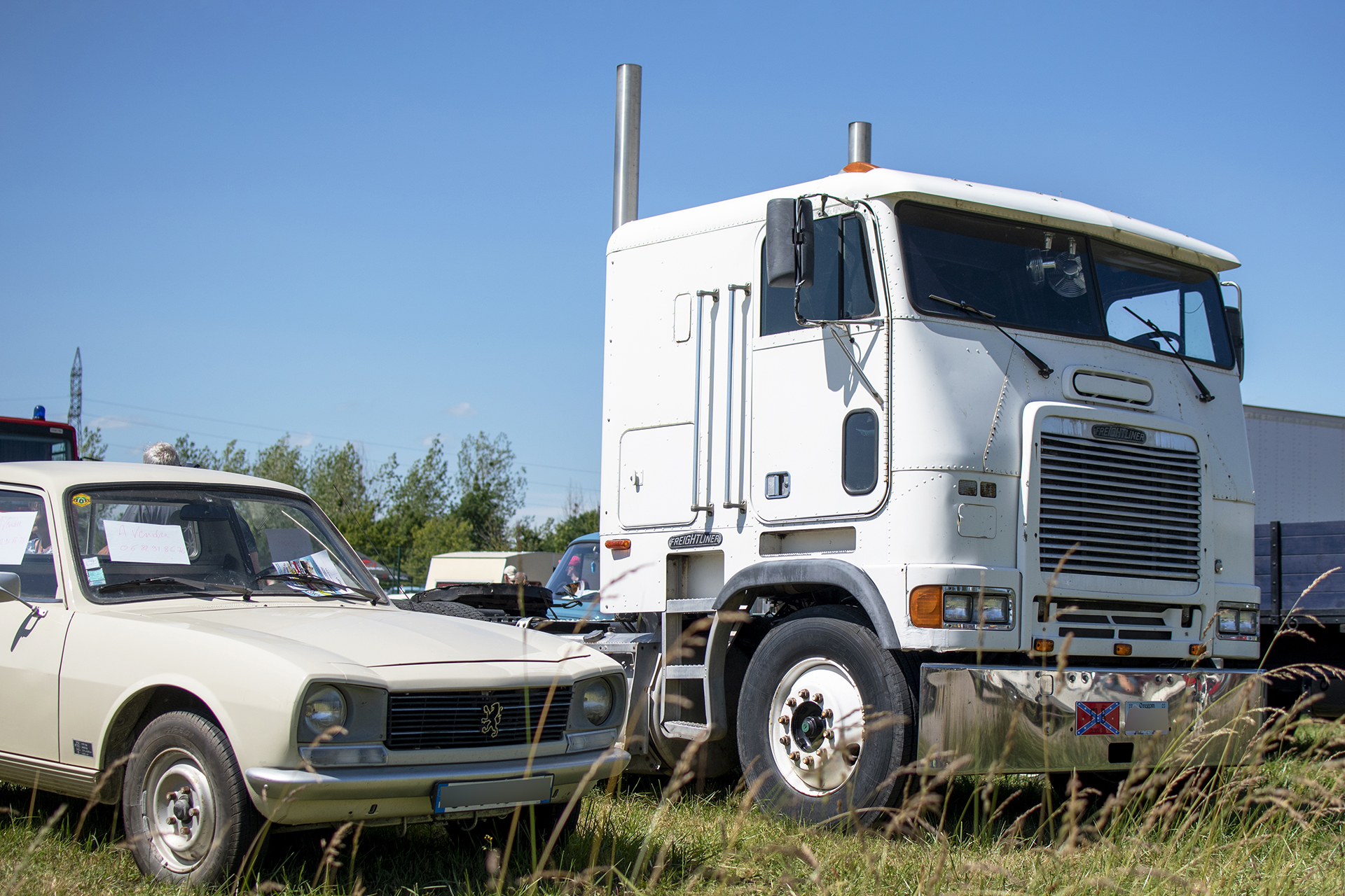 Freightliner FLA -  Rétro Meus'Auto ,2026, Heudicourt, Lac de la Madine