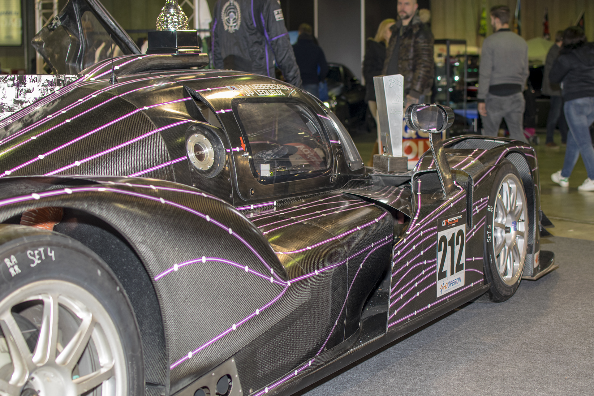 Ginetta G58 côté - International Motor Show  ,Luxembourg ,2018