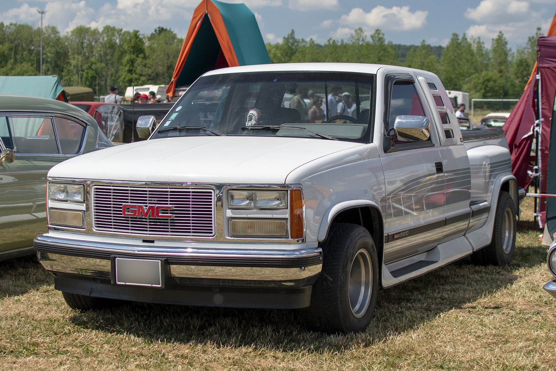 GMC Sierra IV -  Rétro Meus'Auto ,2023, Heudicourt, Lac de la Madine