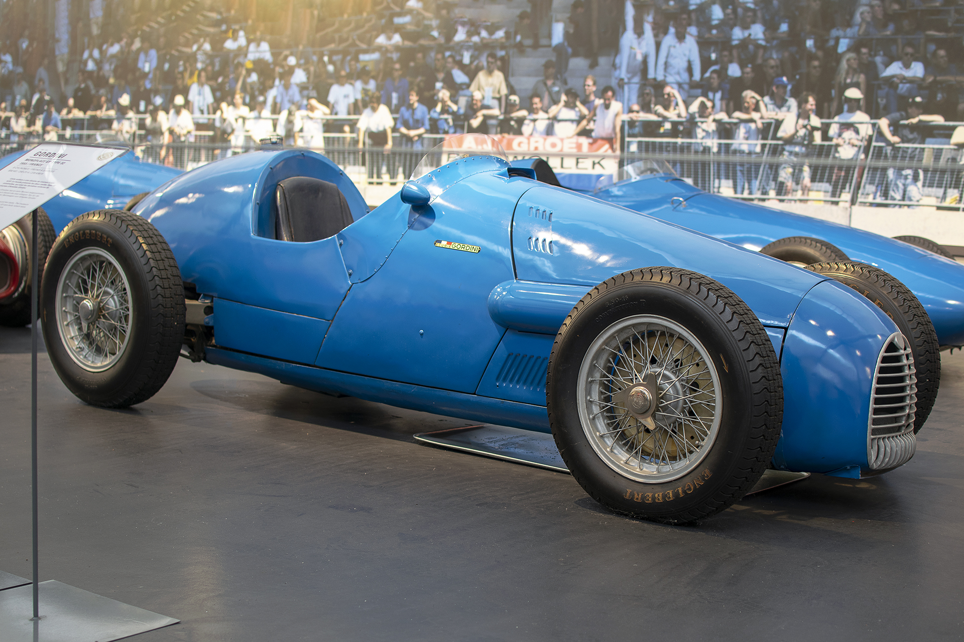   Gordini type 16 monoplace GP 1952 - Cité de l'automobile, Collection Schlumpf, Mulhouse, 2020