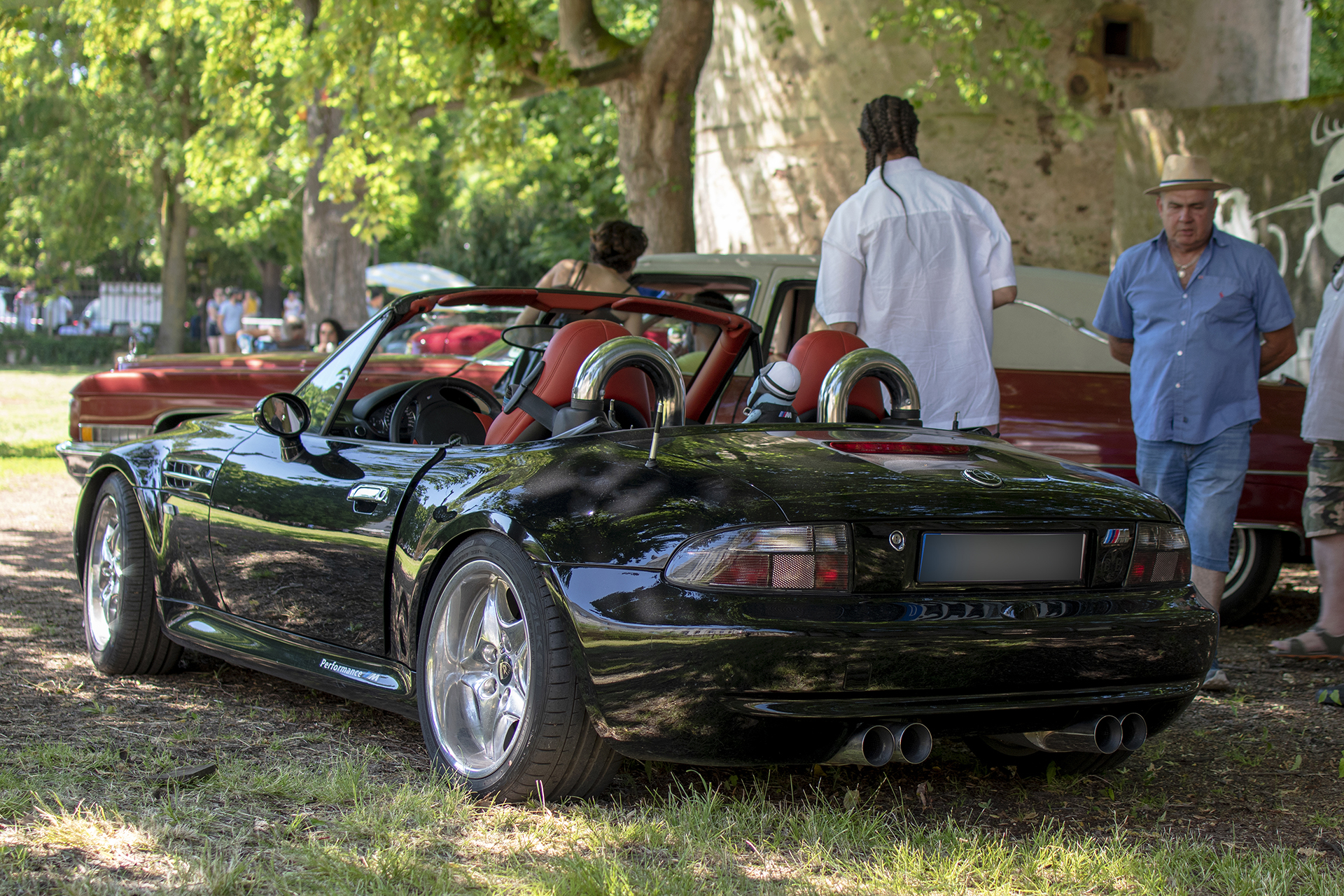 Hamann M roadster arrière - Automania ,2023,Sierck-Les-Bains, Parc Valette, Fête de la St Jean