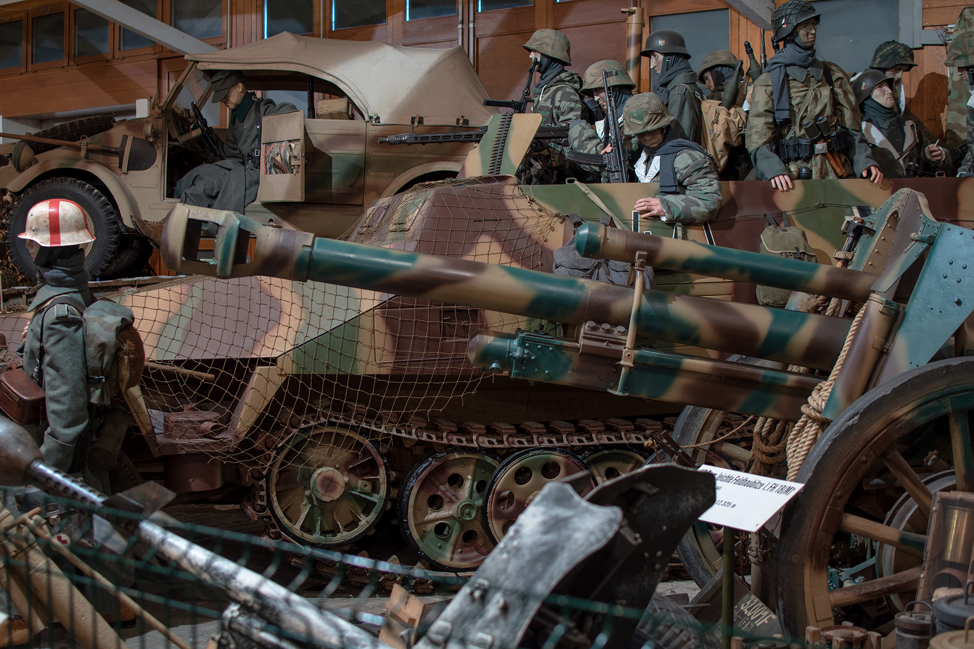 Hanomag  Schützenpanzerwagen Sd.Kfz. 251 - Musée National d'Histoire Militaire, Diekirch