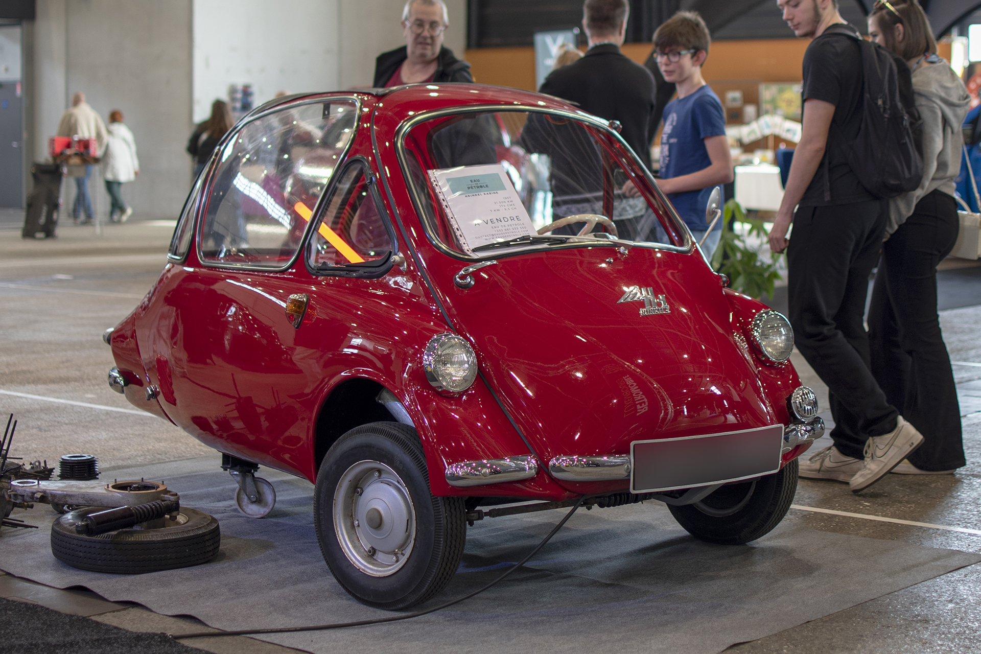 Heinkel Kabine 1957 - Metz ,Auto Passion ,2024
