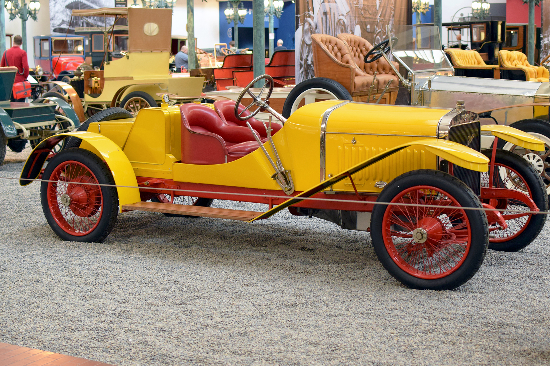 Hispano-Suiza Alphonse XIII biplace sport 1912 - Cité de l'automobile, Collection Schlumpf, Mulhouse
