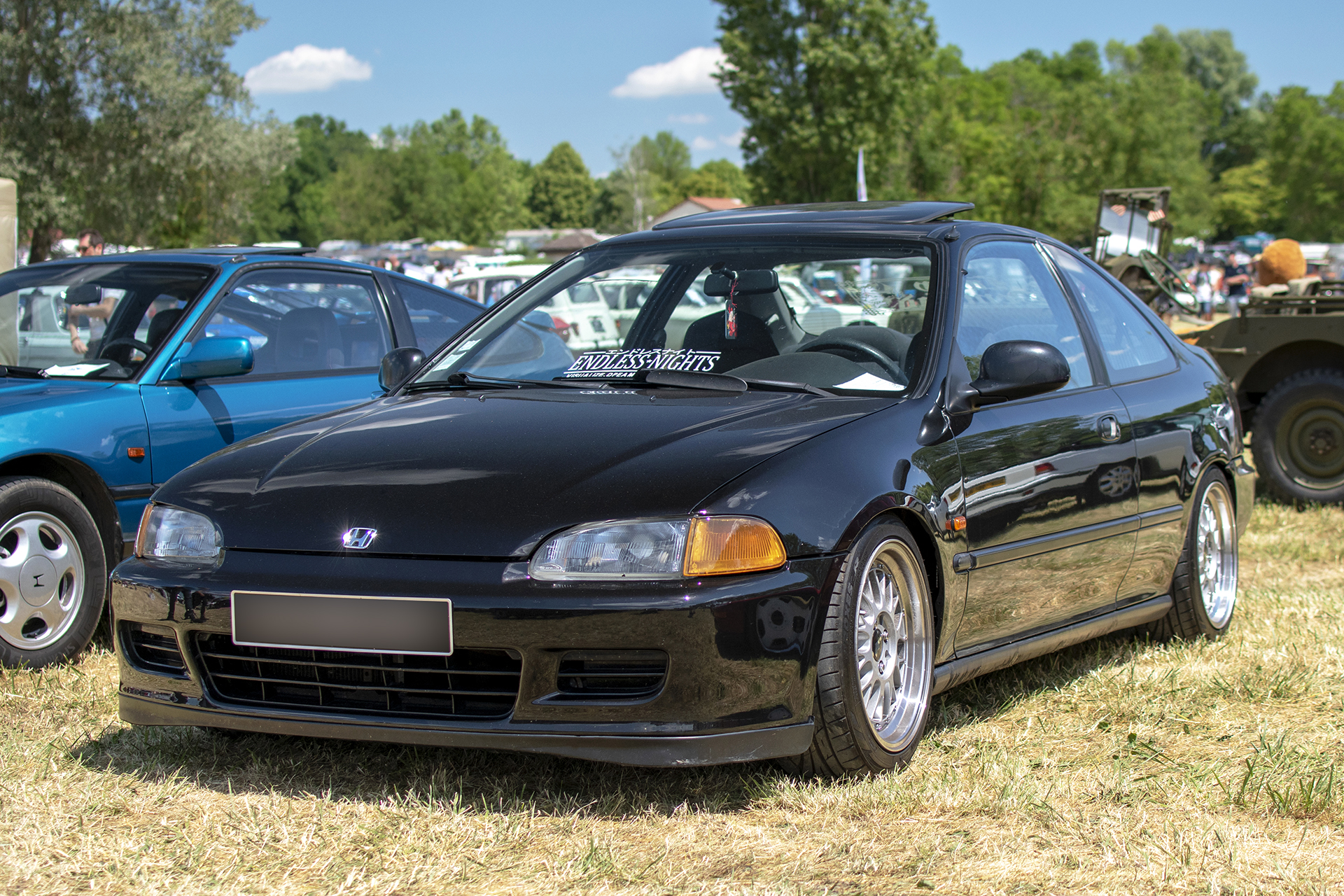 Honda Civic V - Rétro Meus'Auto ,2023, Heudicourt, Lac de la Madine