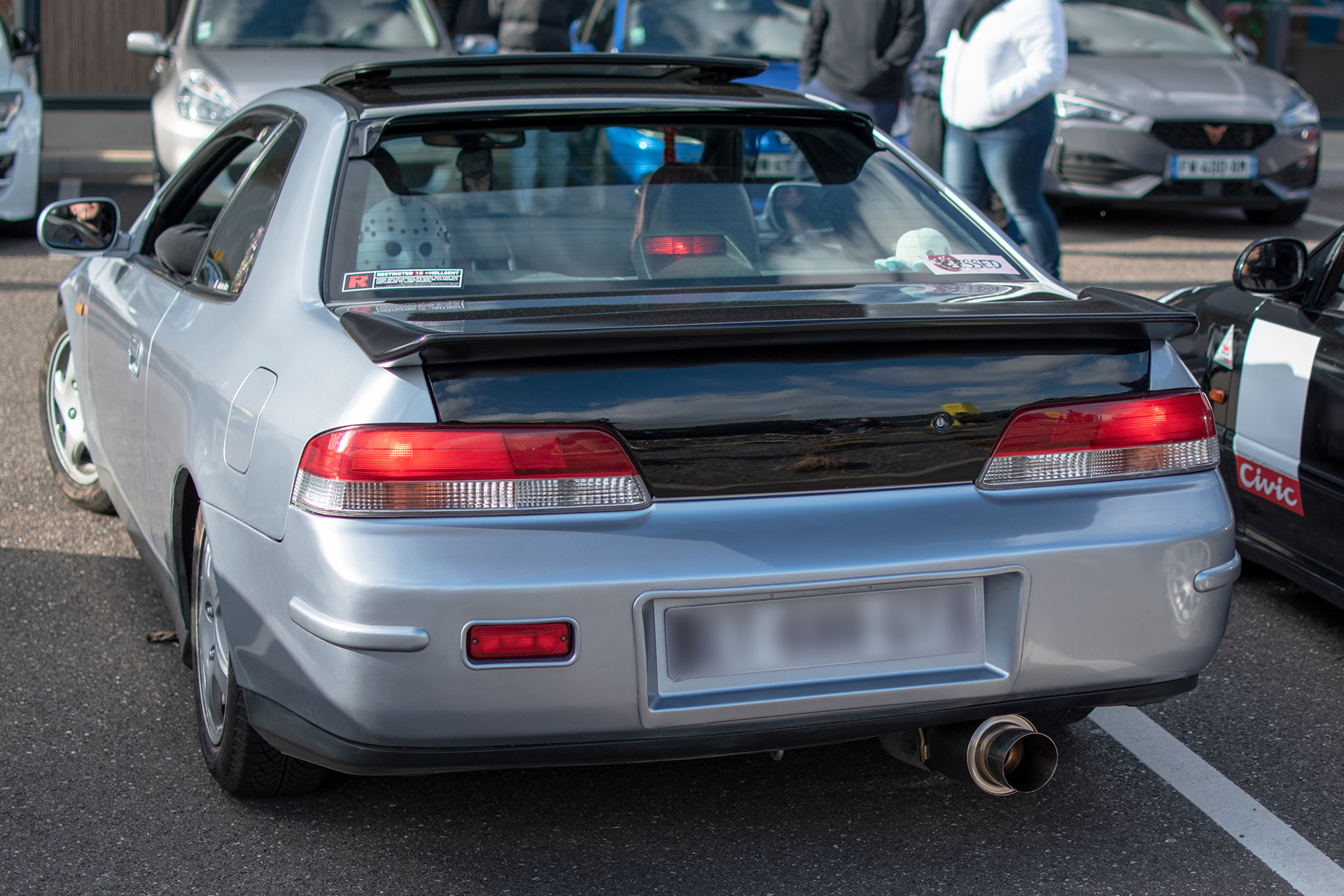  Honda Prelude V arrière - JRS Car Passion , Paye ta crêpe , Terville , février ,2023