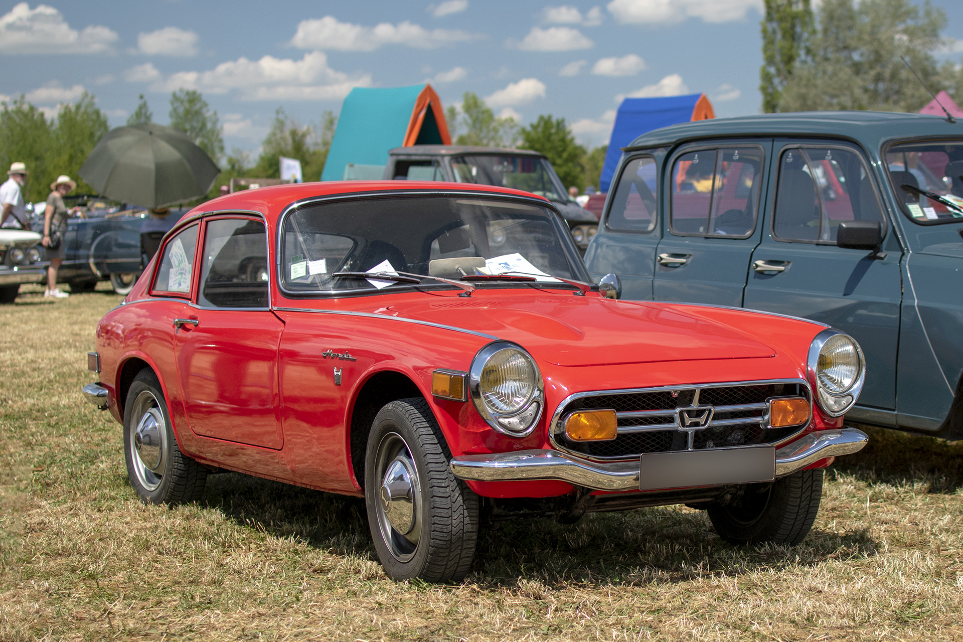 Honda S800 coupe 1968 - Rétro Meus'Auto 2023, Heudicourt, Lac de la Madine