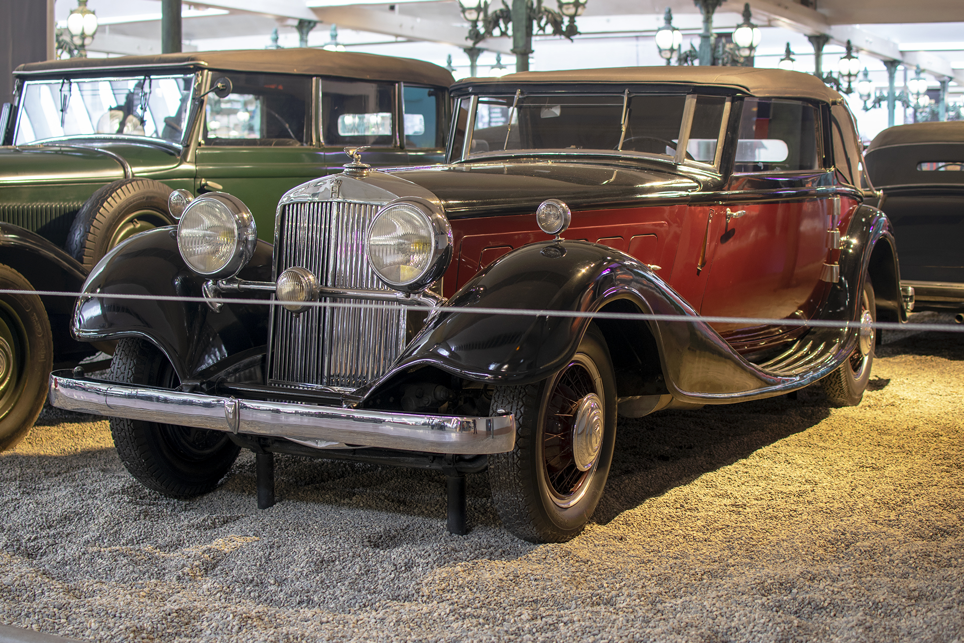 Horch 12 670 Convertible 1932 - Cité de l'automobile, Collection Schlumpf, Mulhouse, 2020