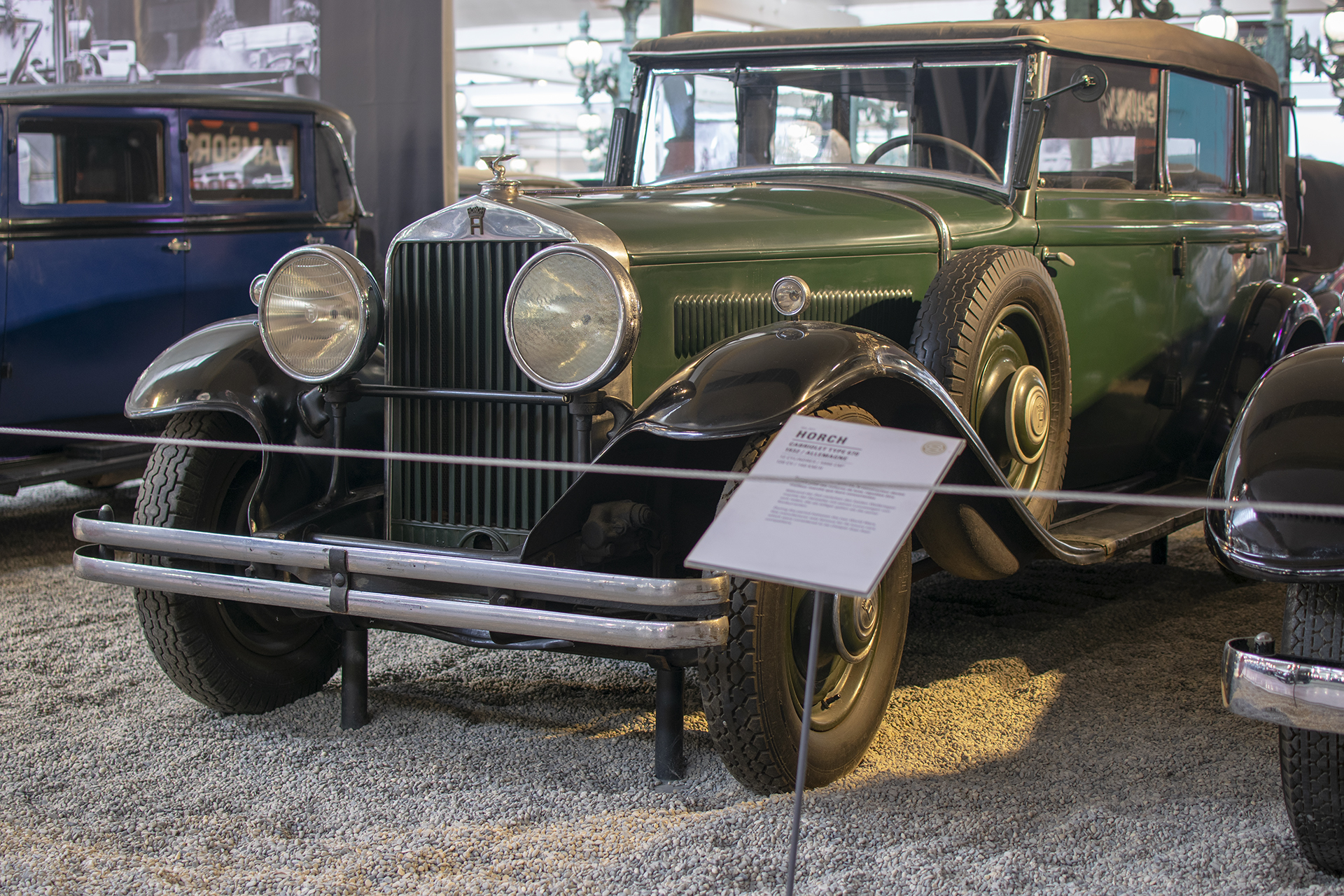 Horch 8 450 limousine 1931 - Cité de l'automobile, Collection Schlumpf, Mulhouse, 2020