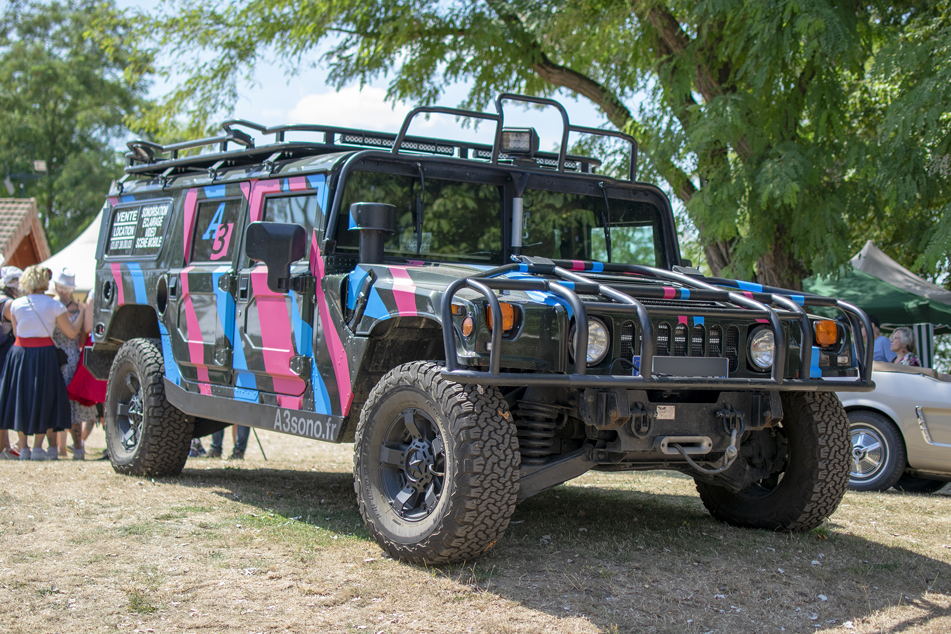 Hummer  H1 - Rêve américain, Ballastière Meeting, Hagondange, 2019