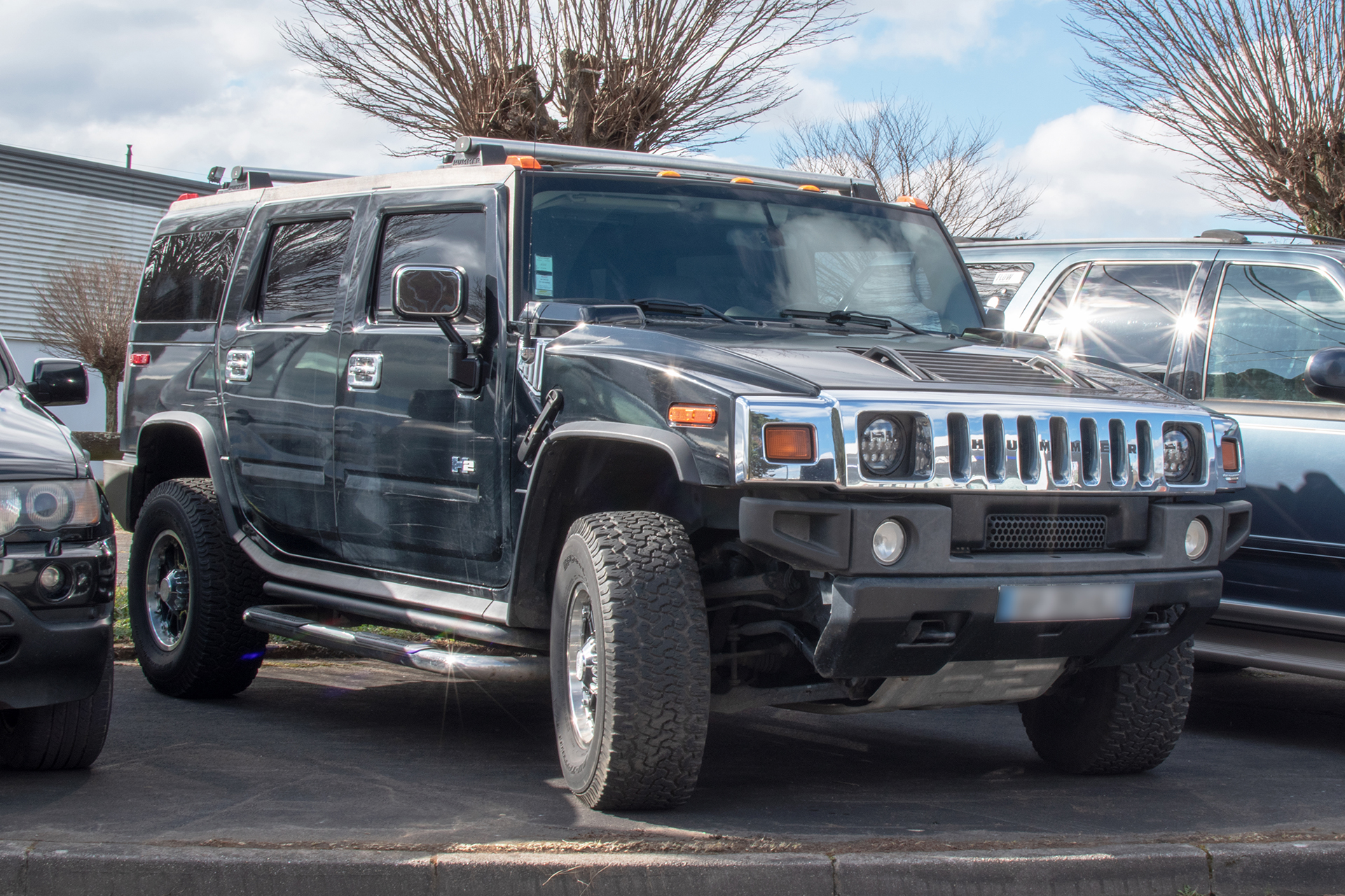 Hummer H2 - JRS Car Passion - Paye ta crêpe - Terville - février 2023