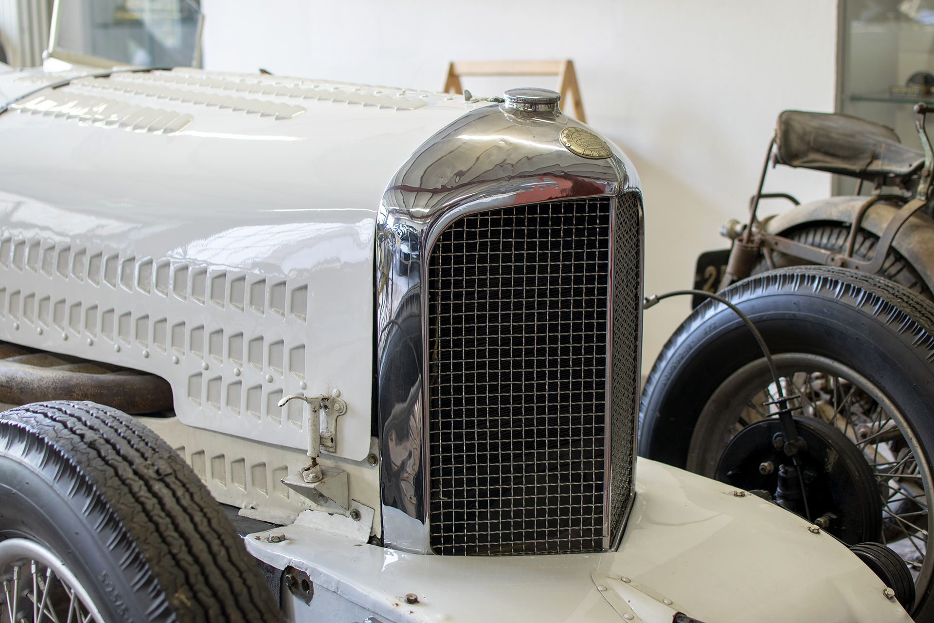 Imperia Grand Prix 1930 calandre - Conservatoire National de Véhicules Historiques, Diekirch Imperia Grand Prix 1930 calandre - Conservatoire National de Véhicules Historiques, Diekirch
