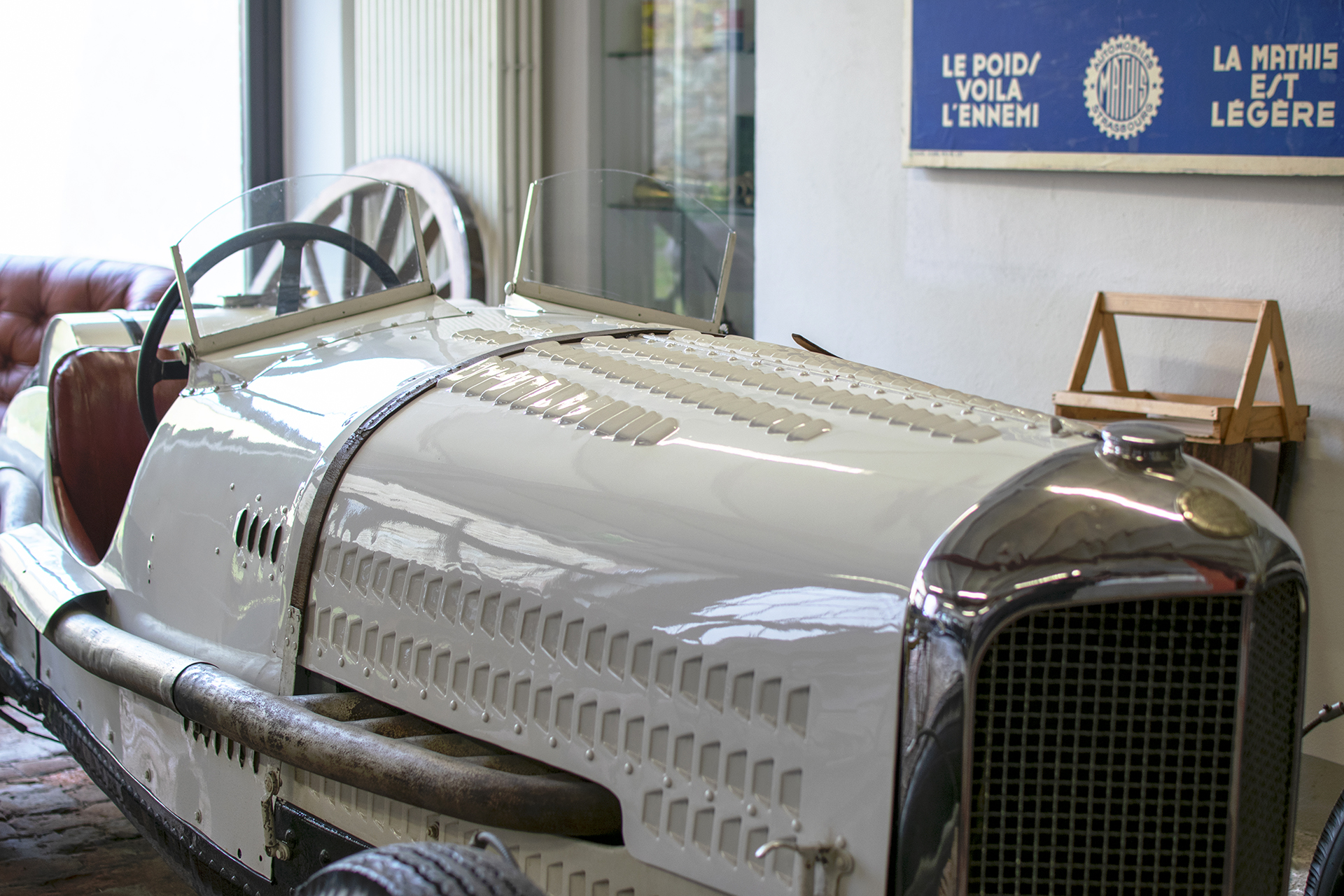 Imperia Grand Prix 1930 capot - Conservatoire National de Véhicules Historiques, Diekirch Imperia Grand Prix 1930 capot - Conservatoire National de Véhicules Historiques, Diekirch