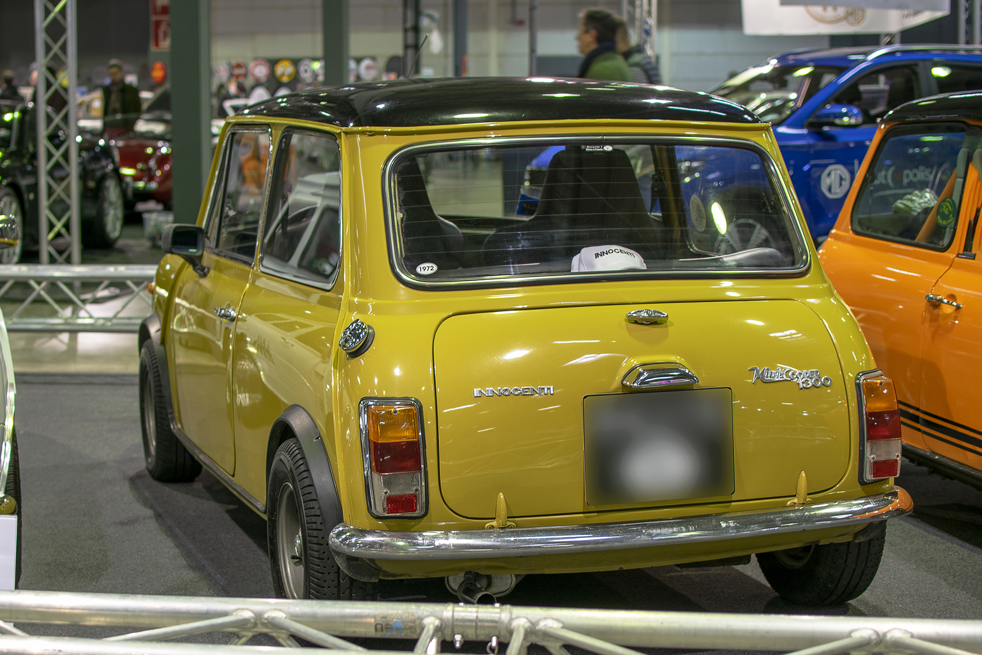 Innocenti Mini 1300 back - LOF, Autotojumble, Luxembourg, 2020