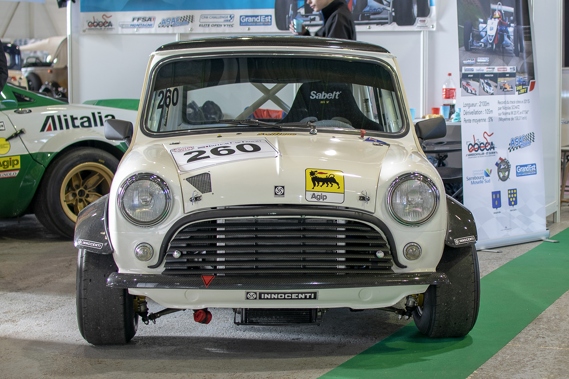 Innocenti Mini de compétition - Salon ,Auto-Moto Classic, Metz, 2019