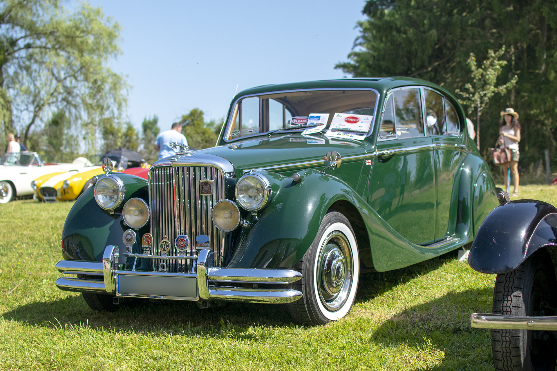 Jaguar Mark V 1950 - Automania 2019, Edling les Anzeling, Hara du Moulin
