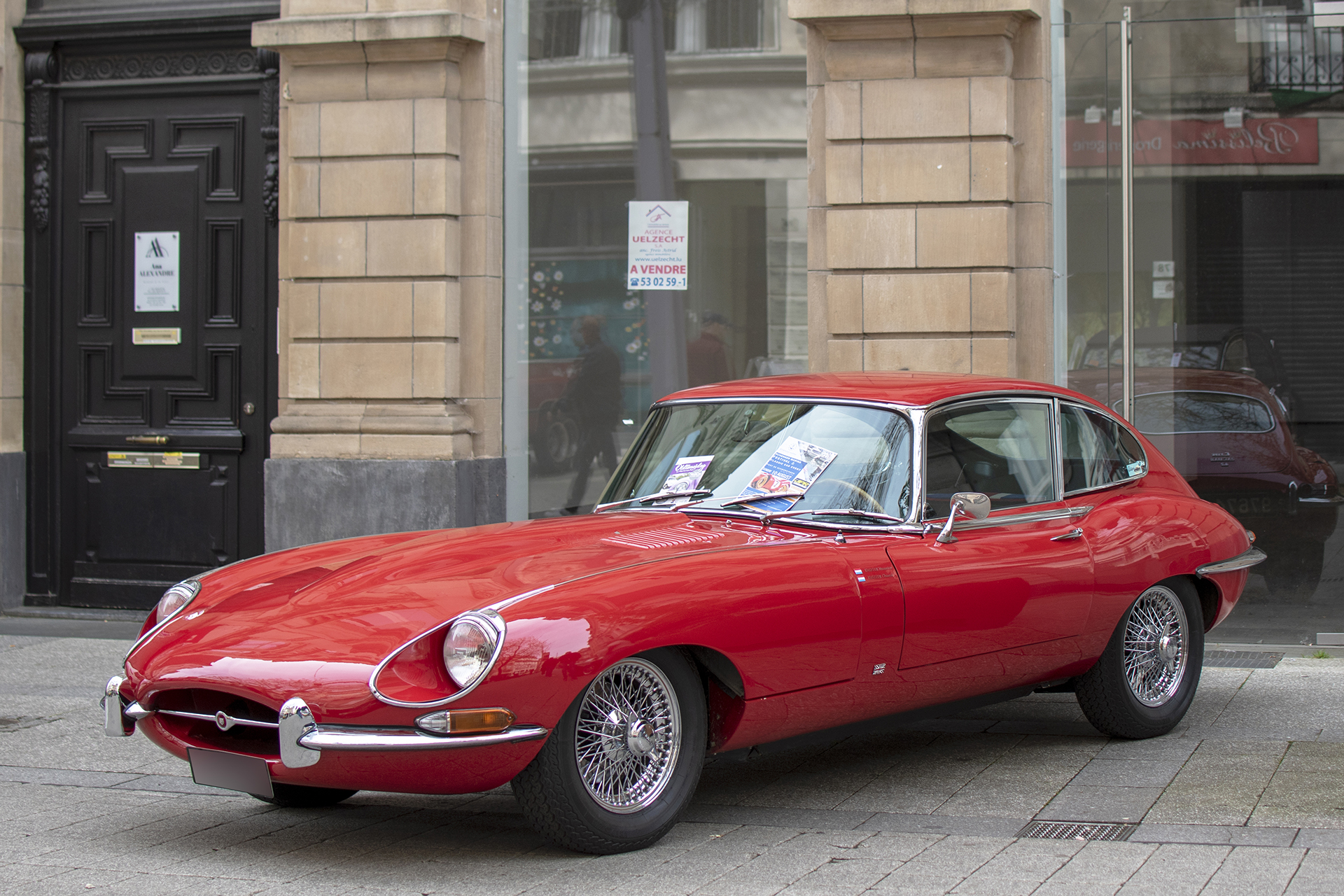 Jaguar type-E série 1 1/2 coupé - LOF ,Oldtimer Breakfast ,Esch-sur-Alzette ,2025