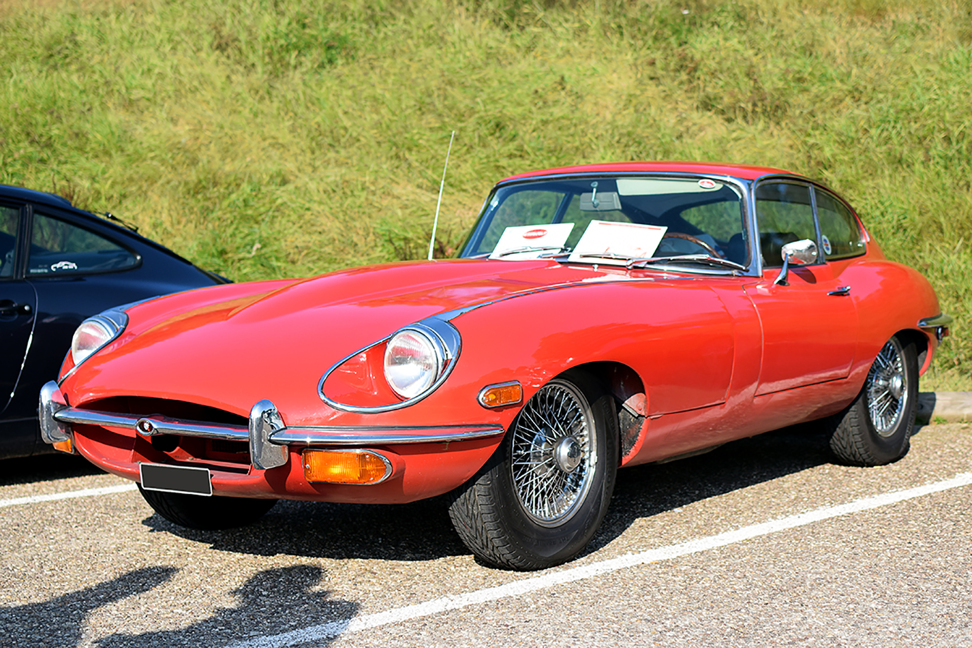 Jaguar Type E Série 2 coupé - Automania ,2017, Manderen, Château de Malbrouck
