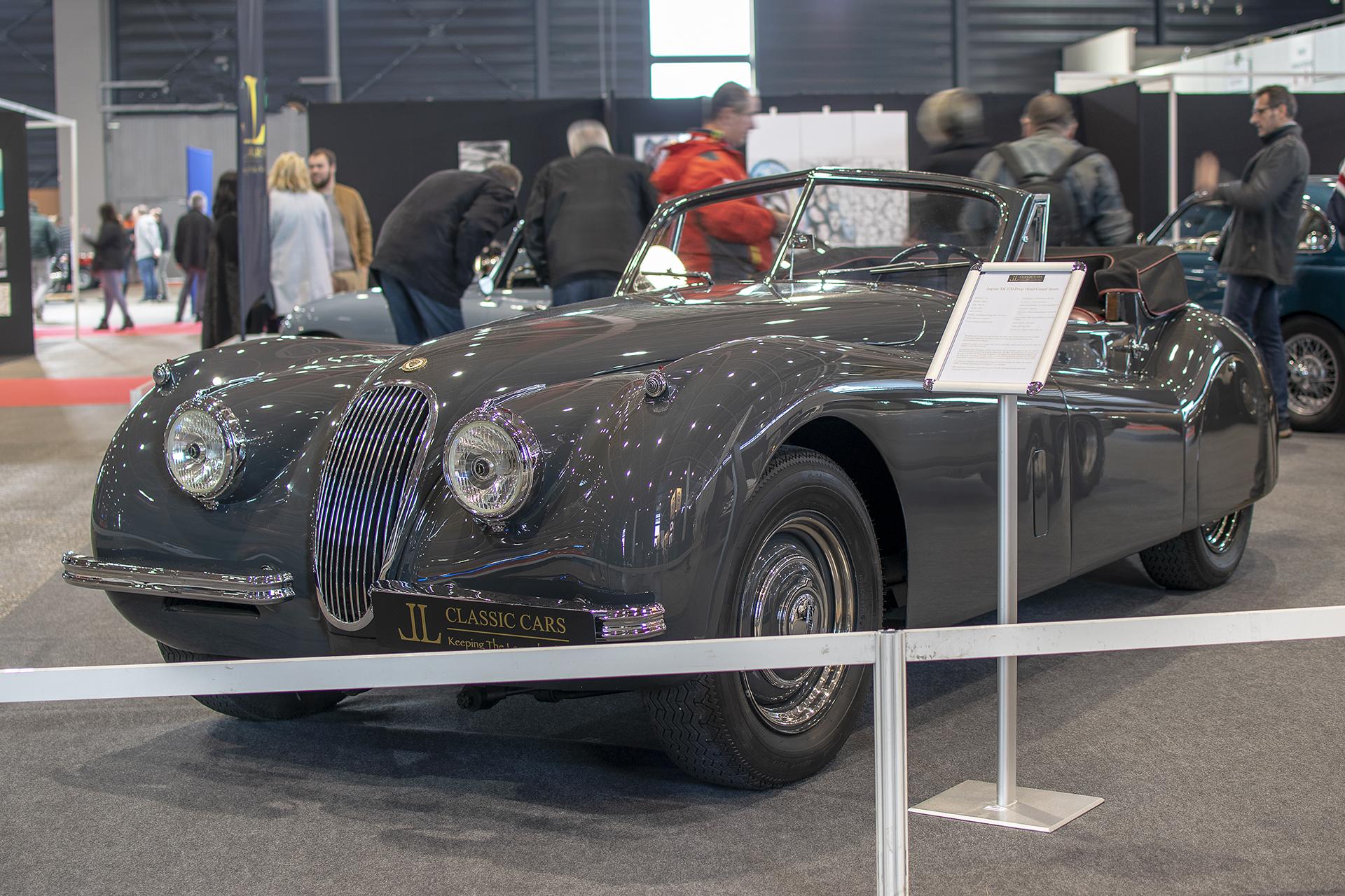 Jaguar XK120 1954 - Salon ,Auto-Moto Classic, Metz, 2019