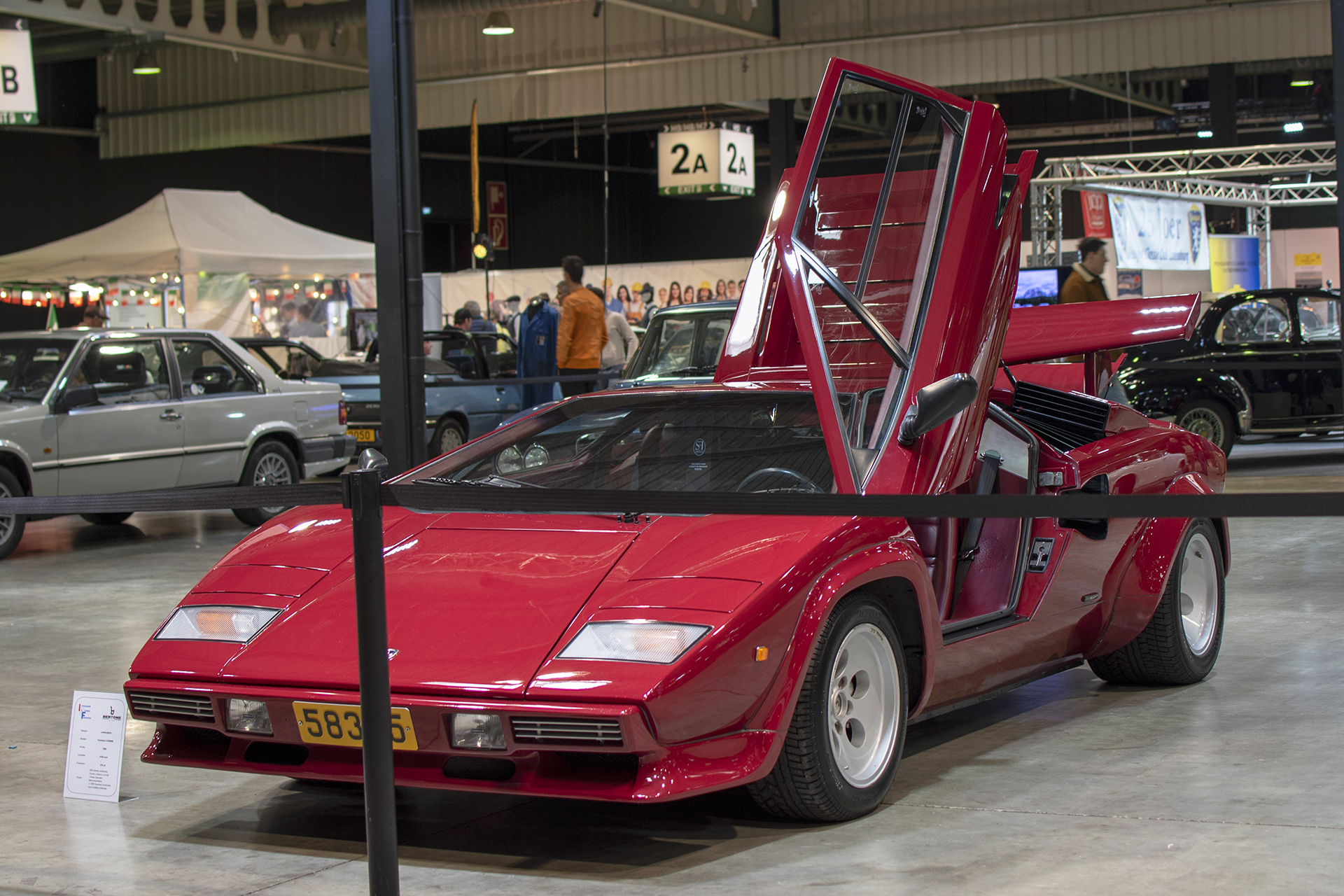Lamborghini Countach LP 500 S - Auto Jumble ,2025, Luxembourg, all thing classic