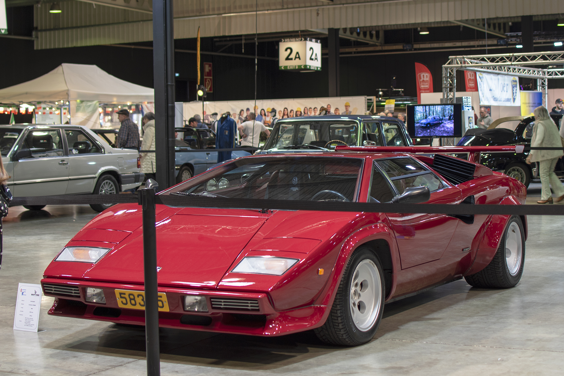 Lamborghini Countach LP 500 S avant - Auto Jumble ,2025, Luxembourg, all thing classic