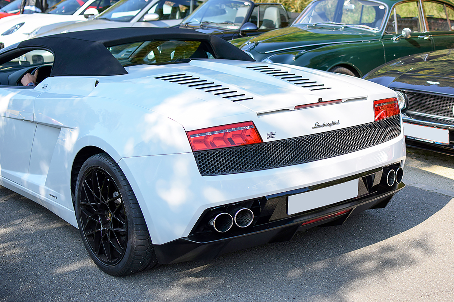 Lamborghini Gallardo Spyder arrirèrre- Automania ,2017, Manderen, Château de Malbrouck