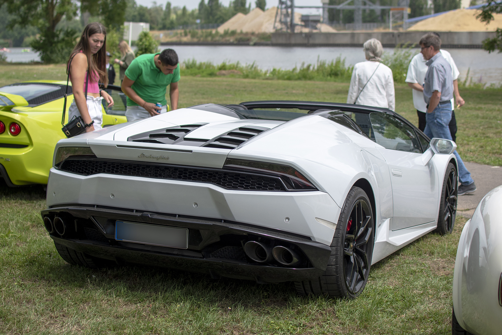 Lamborghini Huracán LP610-4 Spyder arrière - DreamCars Festival ,2023 ,Schwebsange ,port