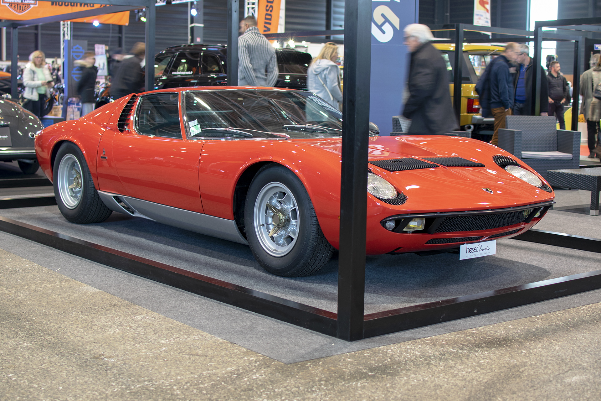 Lamborghini Miura P400S 1969 - Salon ,Auto-Moto Classic, Metz, 2019