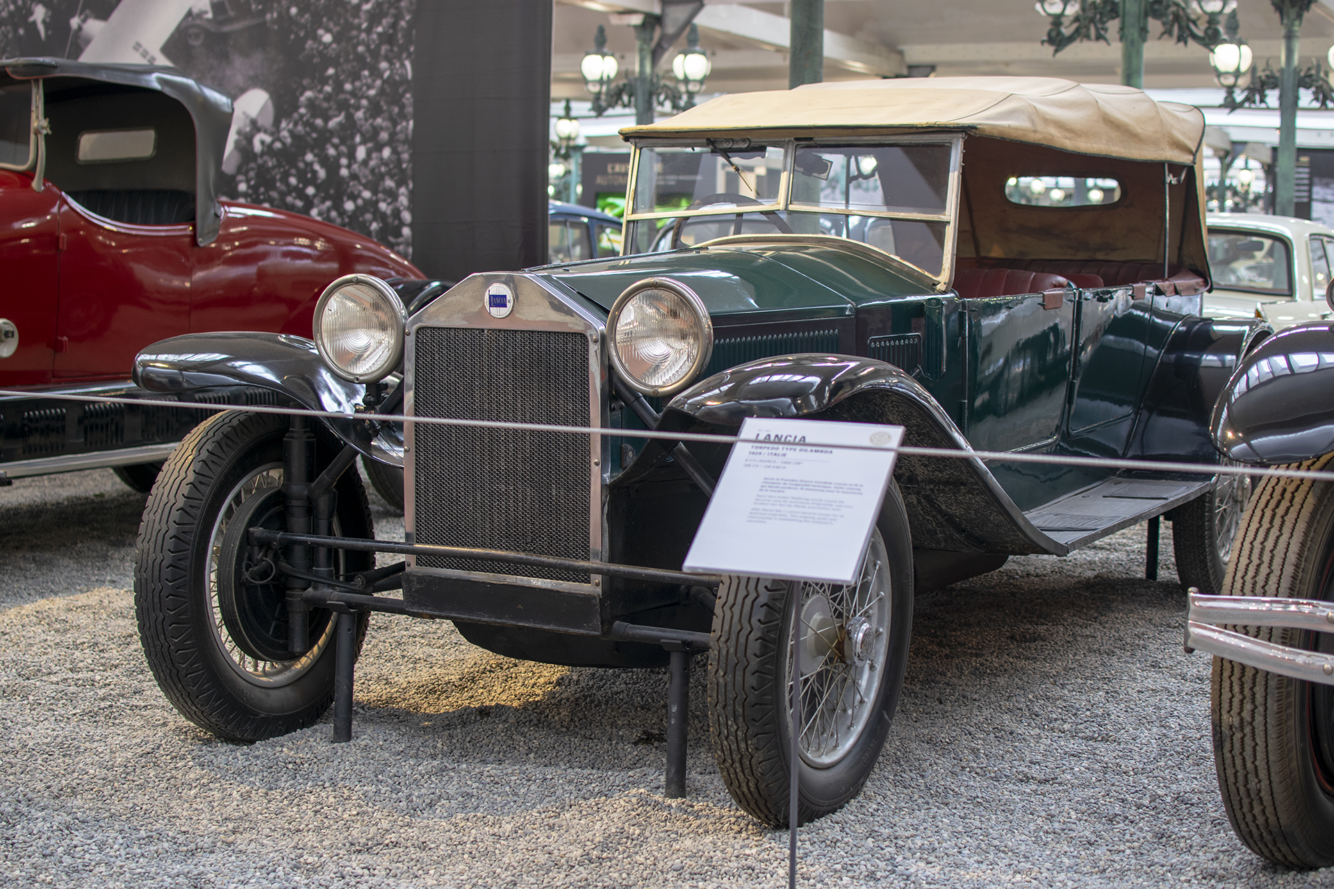 Lancia Lambda VIII Torpédo 1929 - Cité de l'automobile, Collection Schlumpf, Mulhouse, 2020