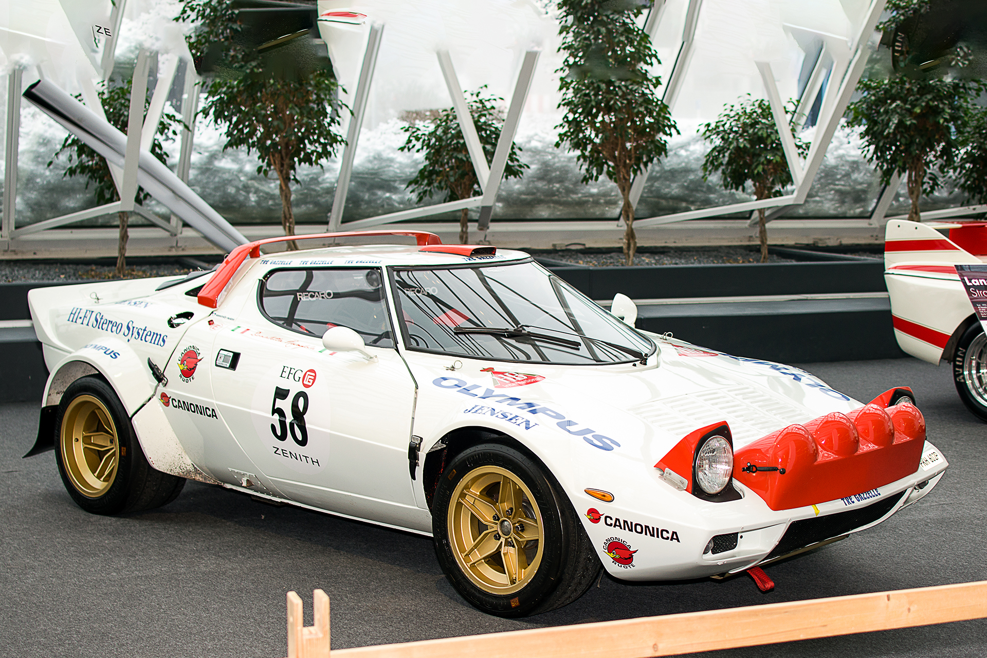 Lancia Stratos Gr IV 1974 de compétition avant-  International Motor Show  ,Luxembourg ,2018