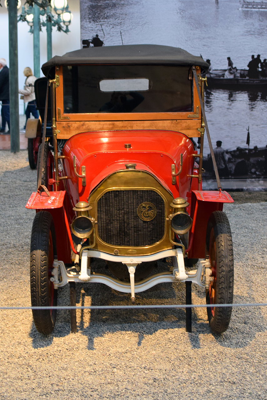 Le Zèbre A torpedo 1910 back - Cité de l'automobile, Collection Schlumpf, Mulhouse