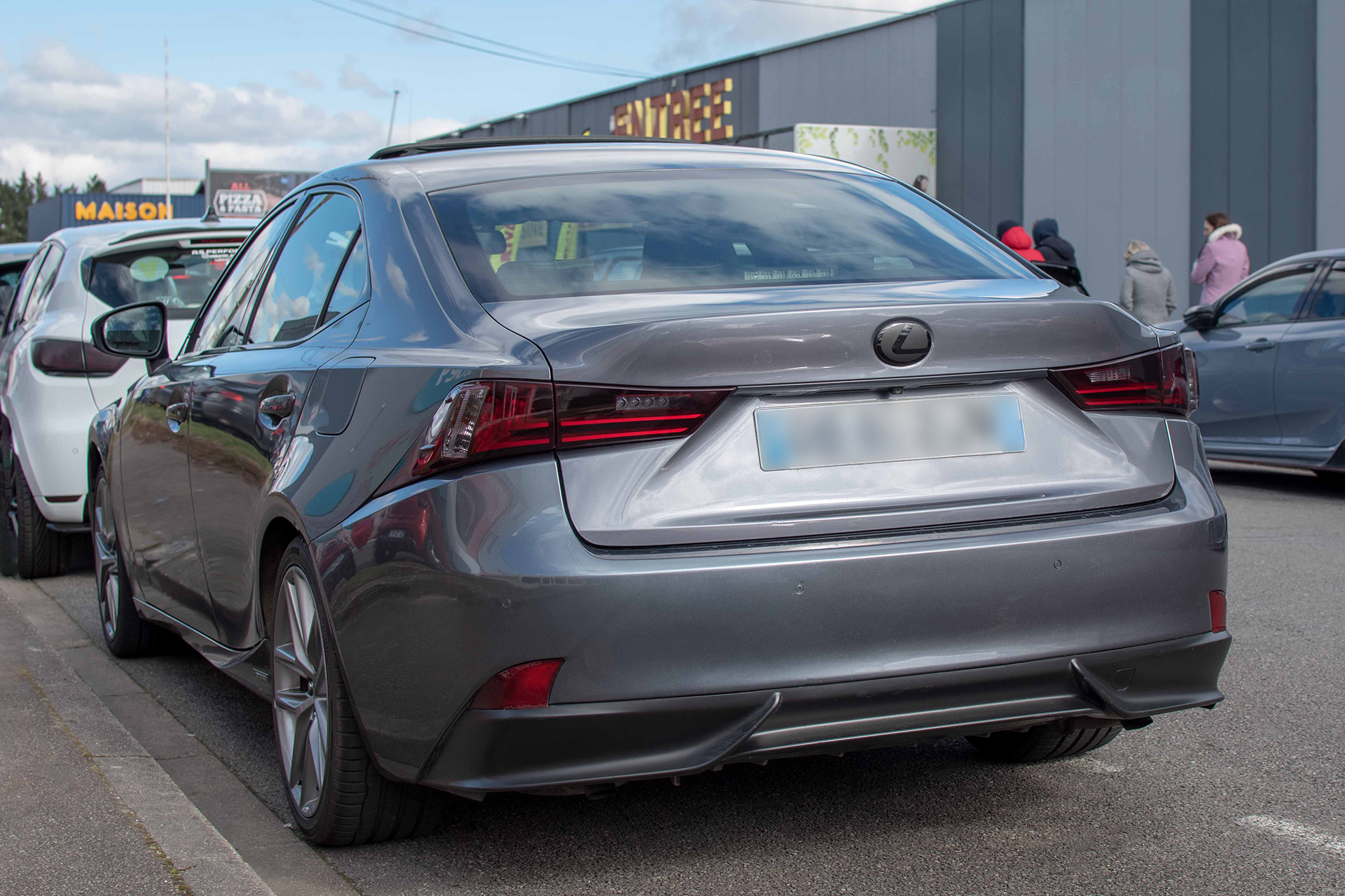 Lexus IS XE30 arrière - JRS Car Passion , Paye ta crêpe , Terville , février ,2023