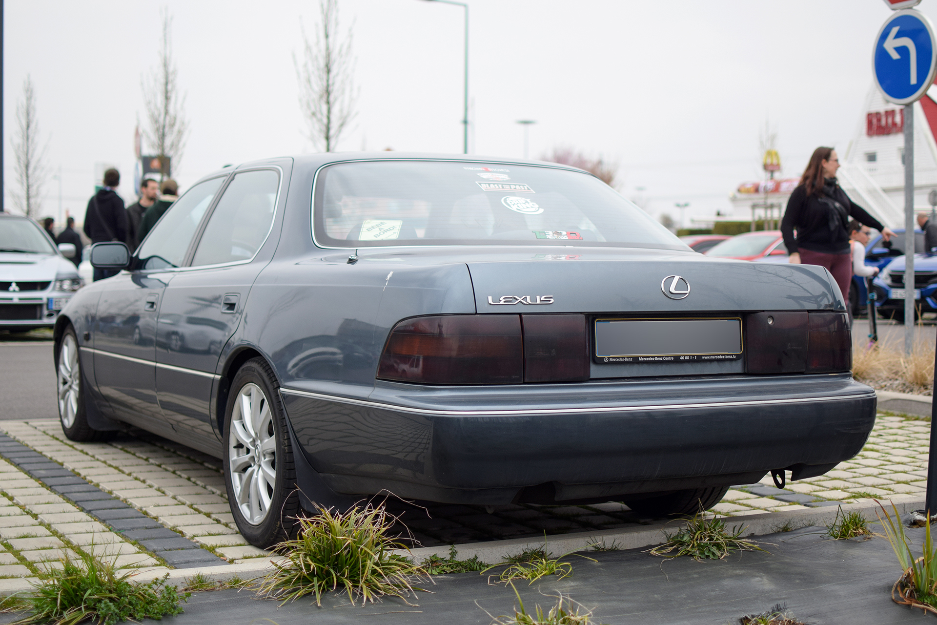 Lexus LS I UCF10 arrière - JRS Car Passion, Sémécourt, 2019