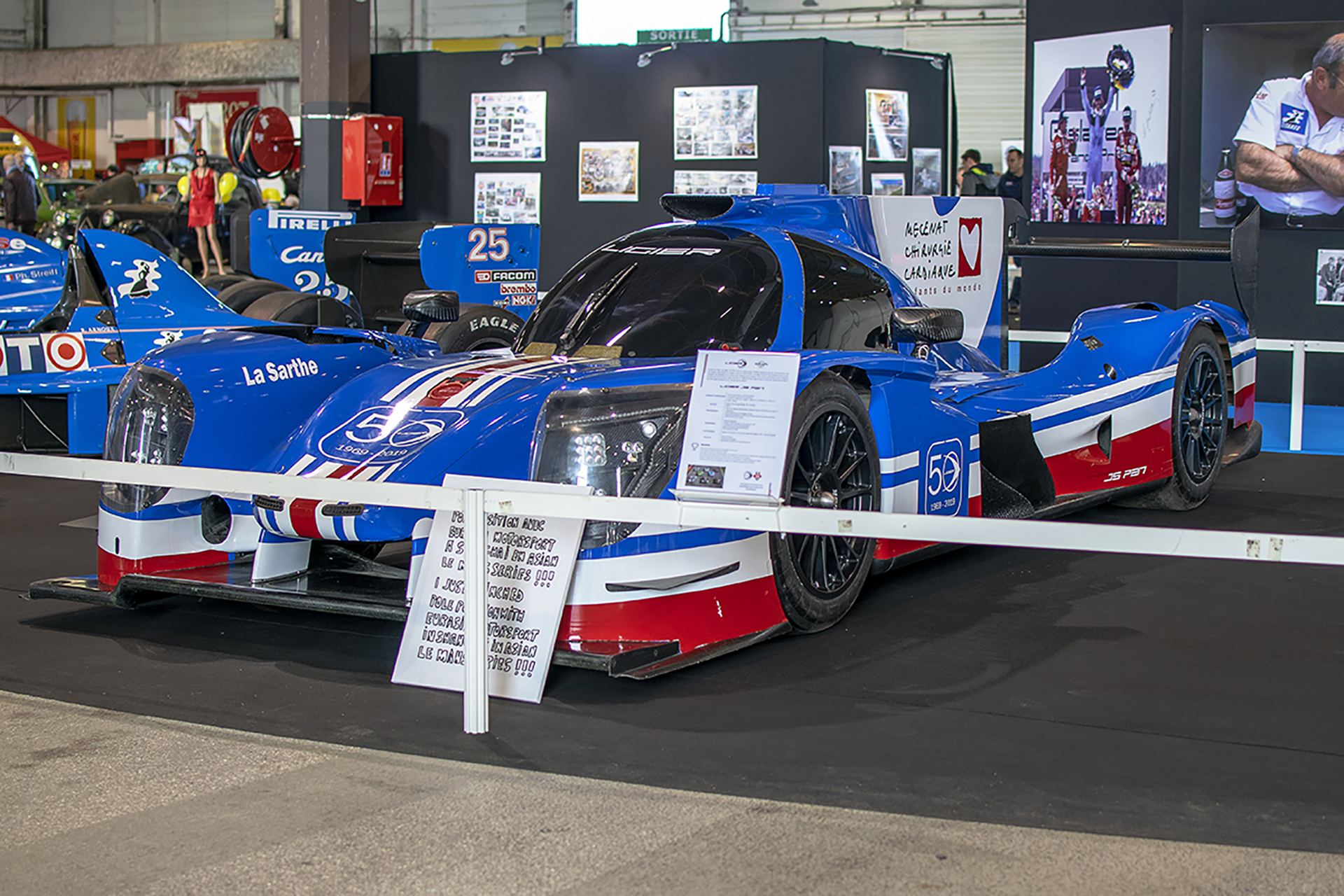 Ligier JS P217 - Salon ,Auto-Moto Classic, Metz, 2019