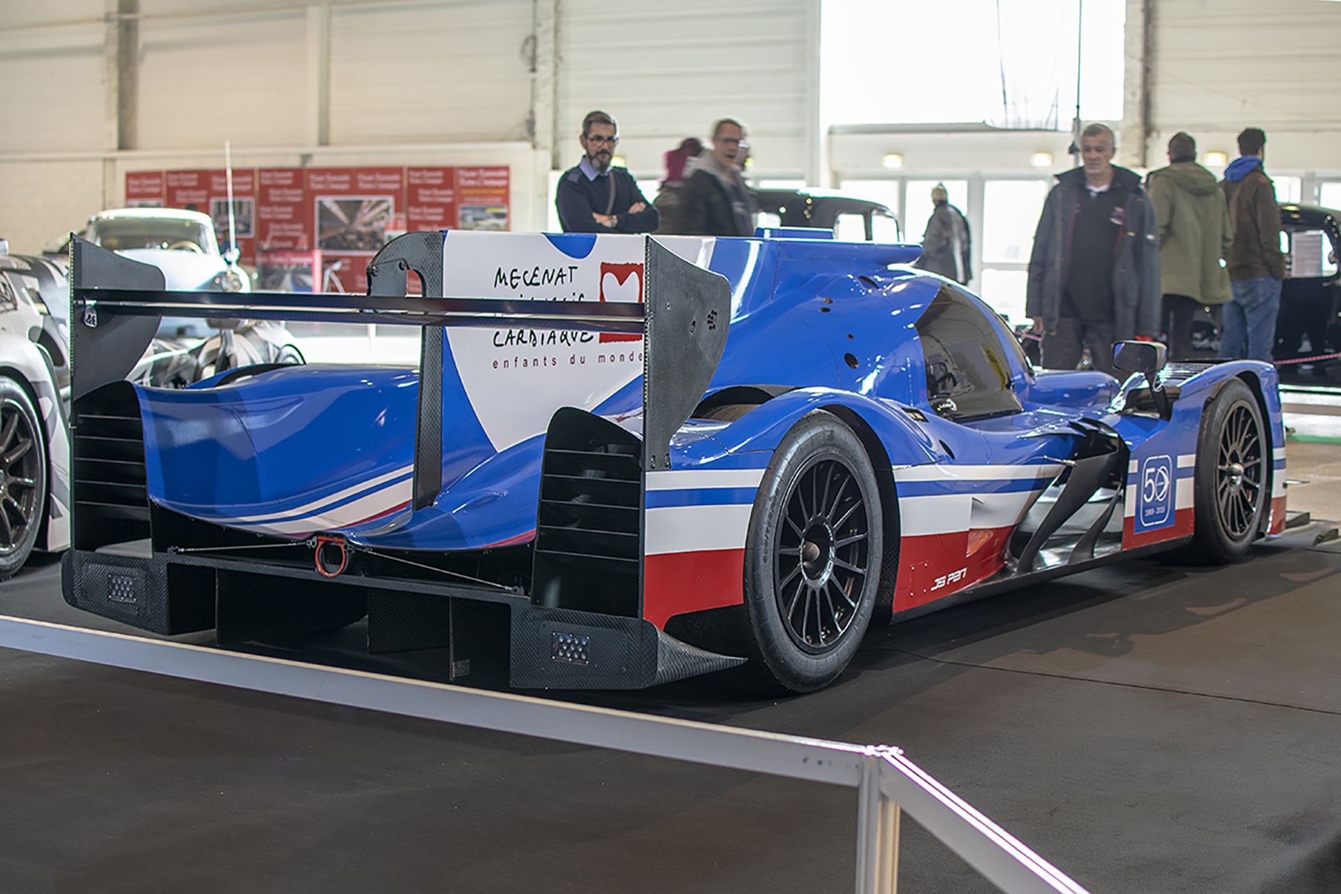 Ligier JS P217 arrière - Salon ,Auto-Moto Classic, Metz, 2019