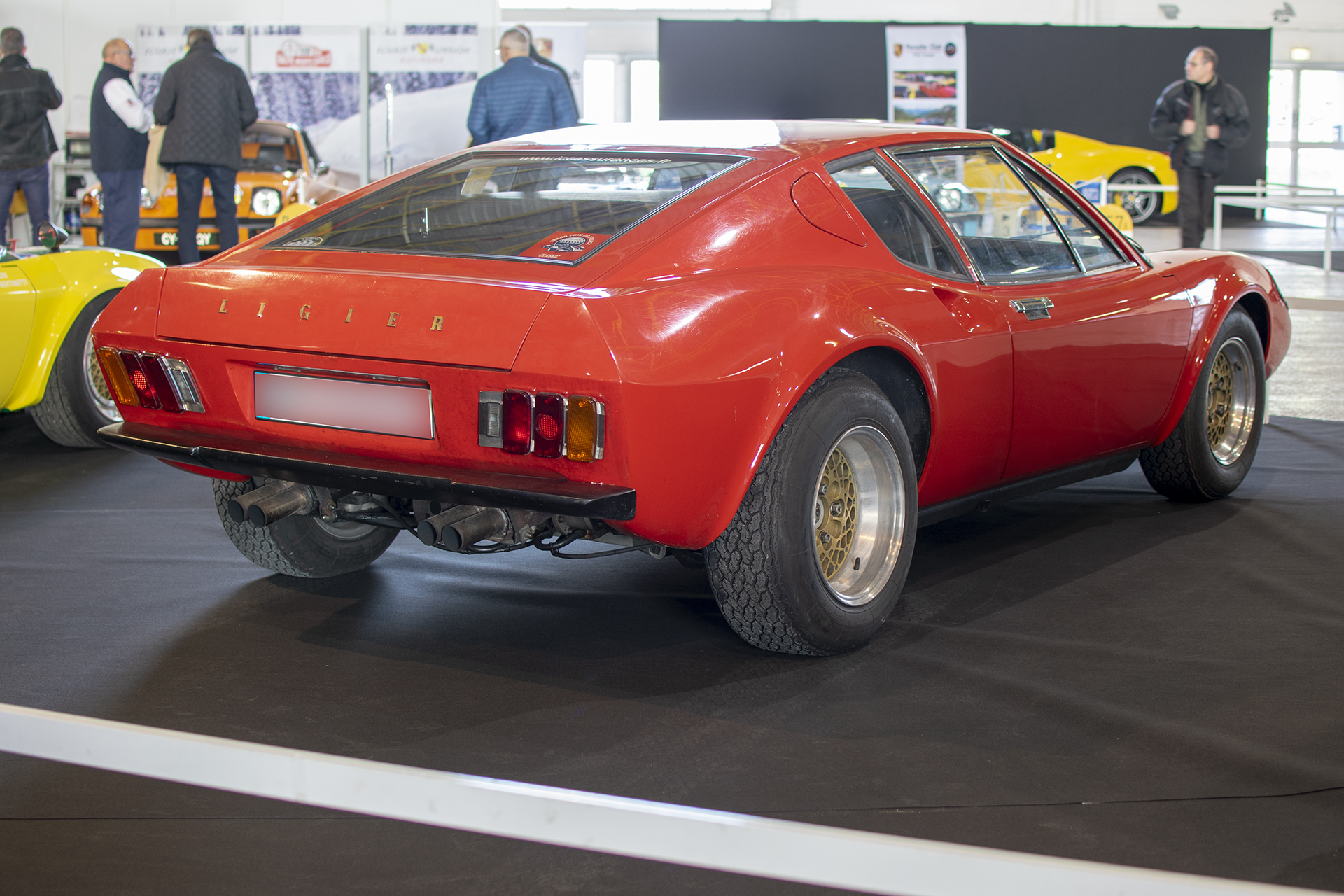 Ligier JS2 arrière - Salon ,Auto-Moto Classic, Metz, 2019