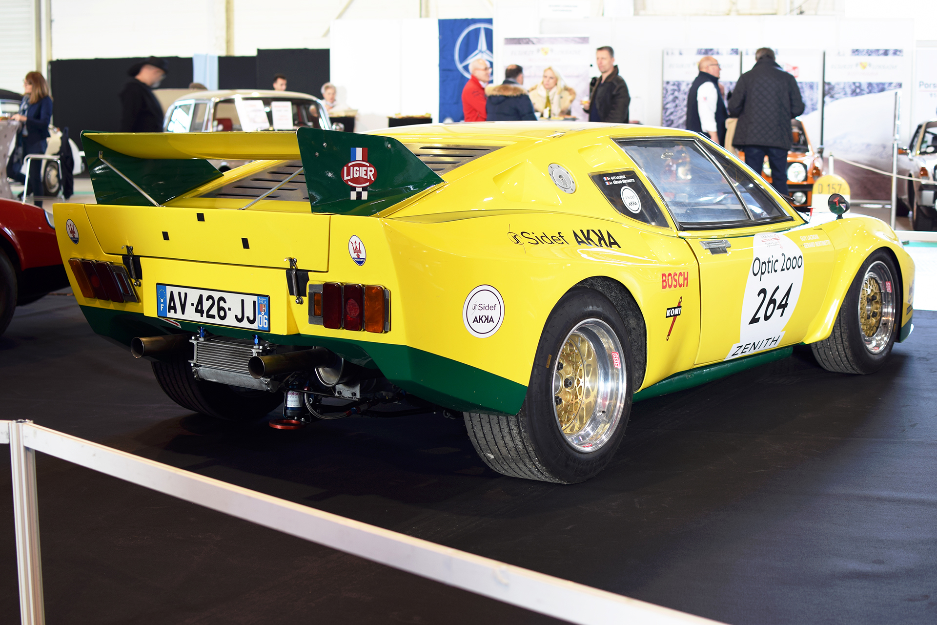 Ligier JS 2 GT back - Salon ,Auto-Moto Classic, Metz, 2019