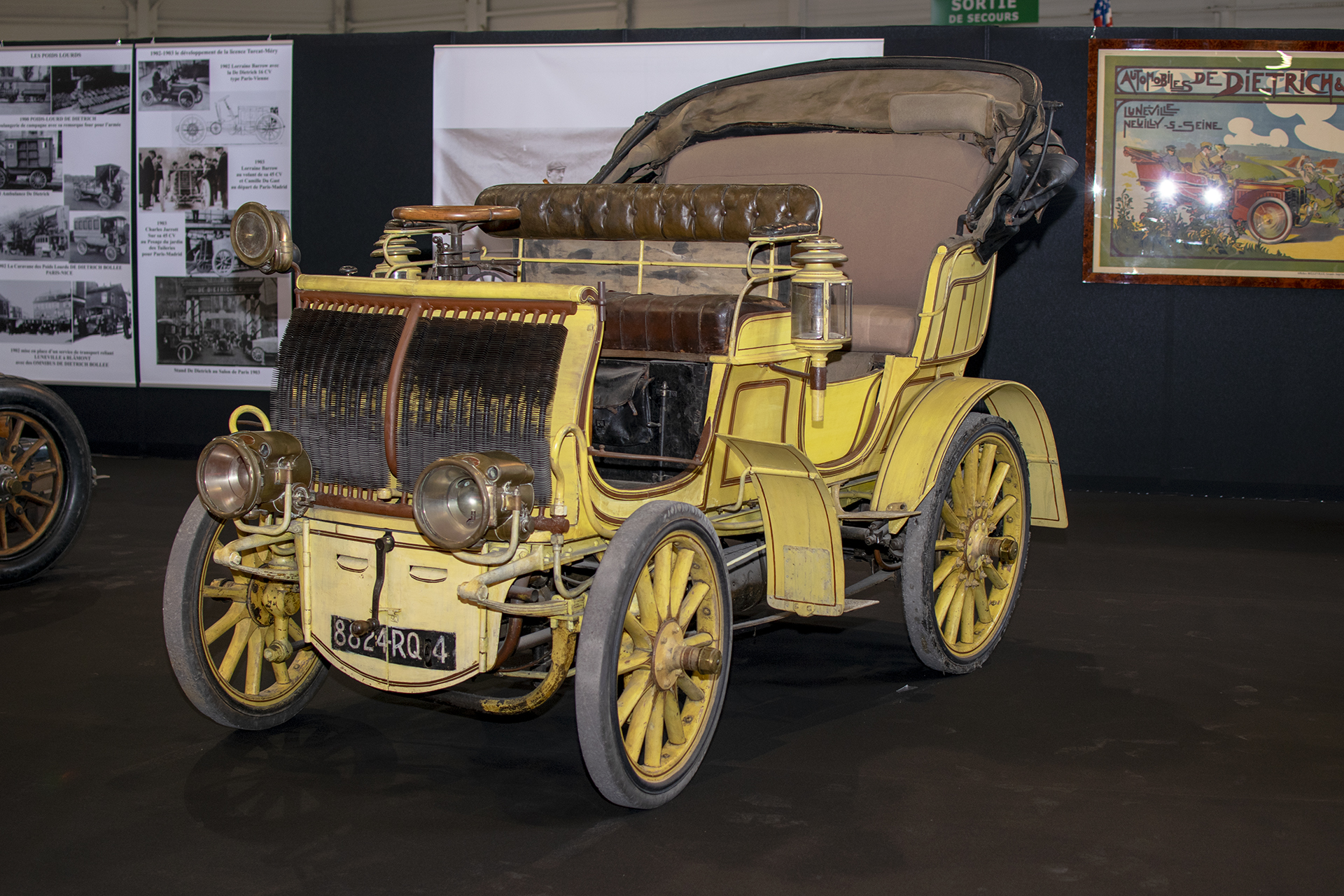 Lorraine-Dietrich Double phaëton 1899 -  Salon ,Auto-Moto Classic ,Metz ,2018