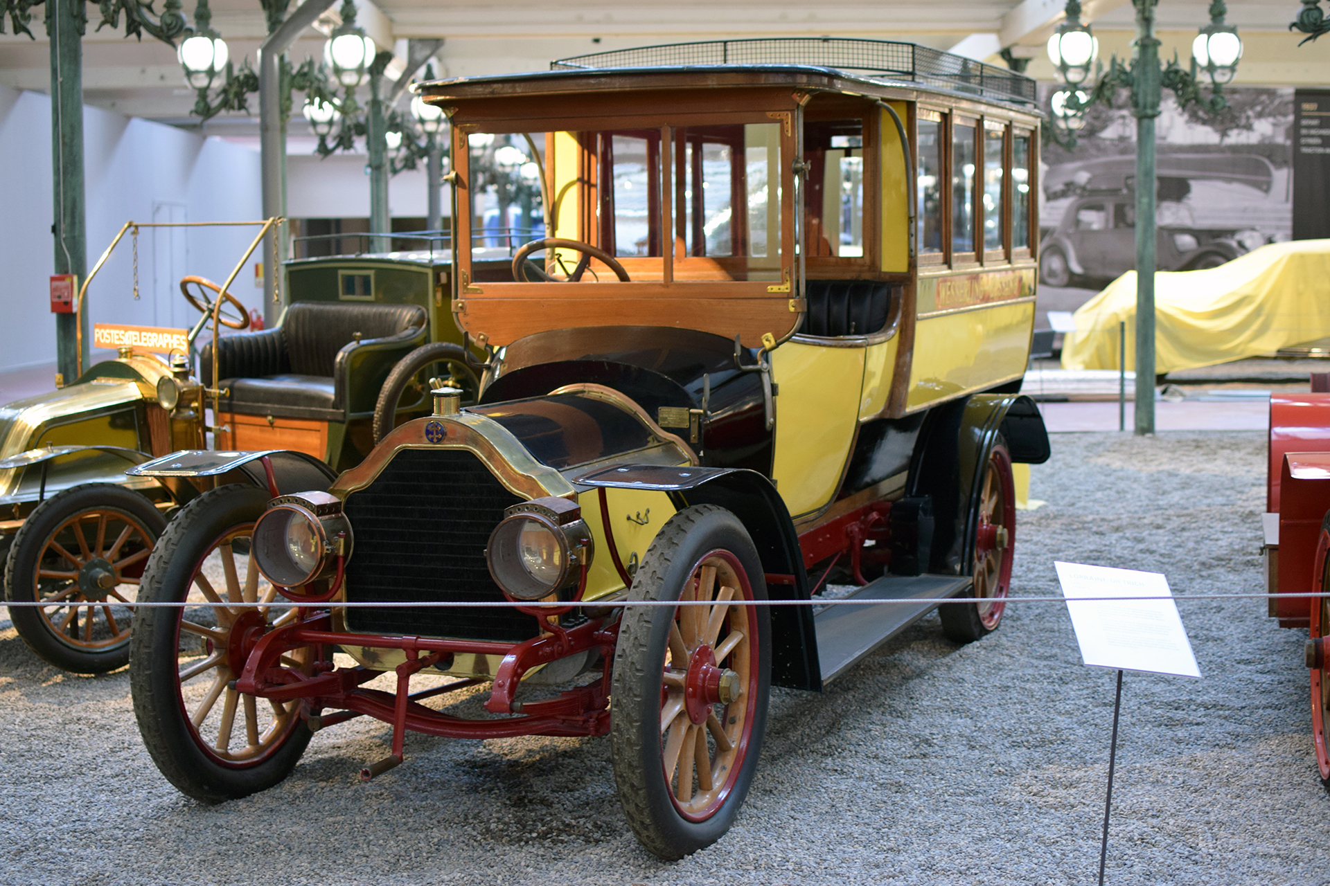 Lorraine-Dietrich EIC Bus Hotel 1907 - Cité de l'automobile, Collection Schlumpf, Mulhouse