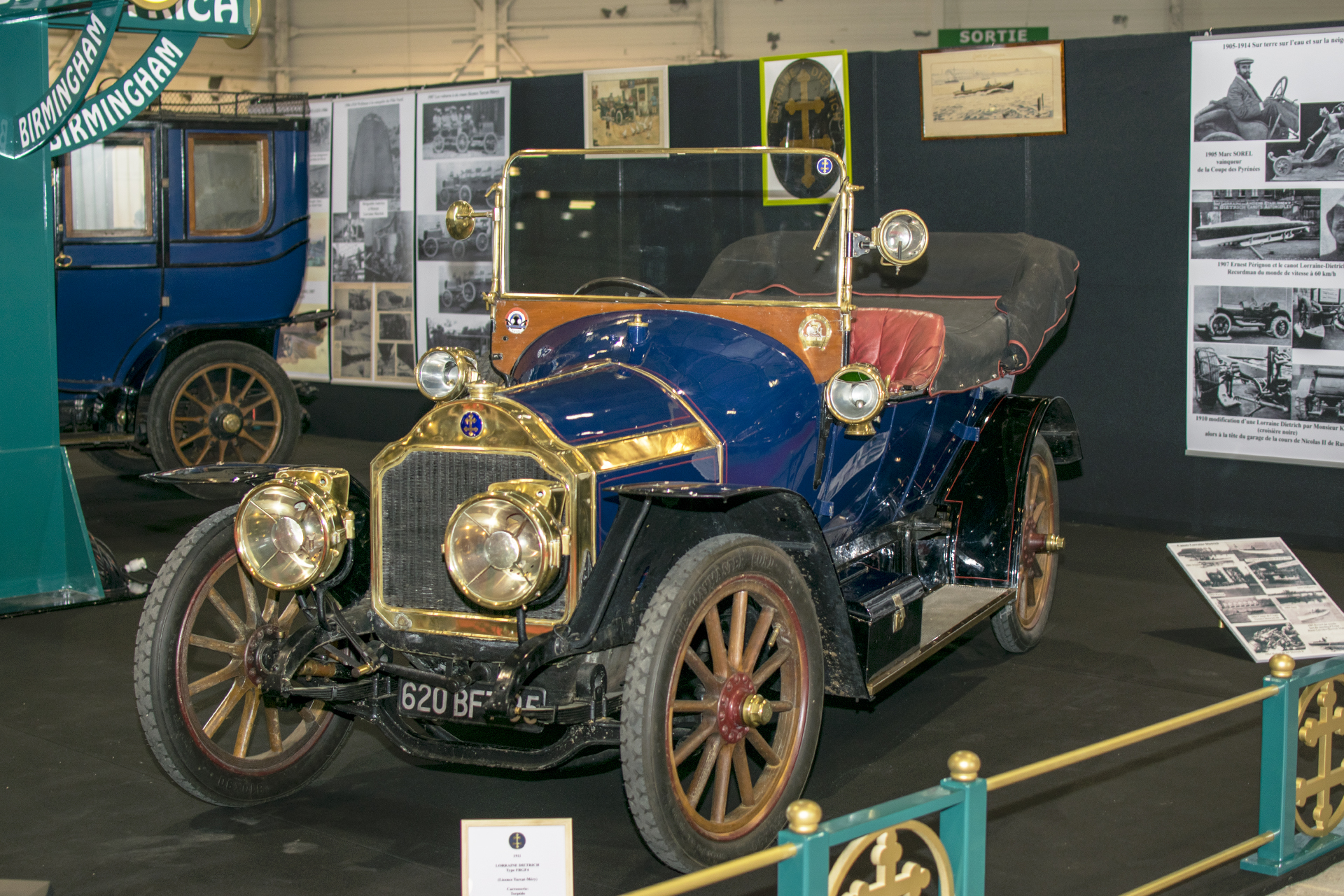 Lorraine-Dietrich type FRGF4 1911 - Salon ,Auto-Moto Classic ,Metz ,2018 