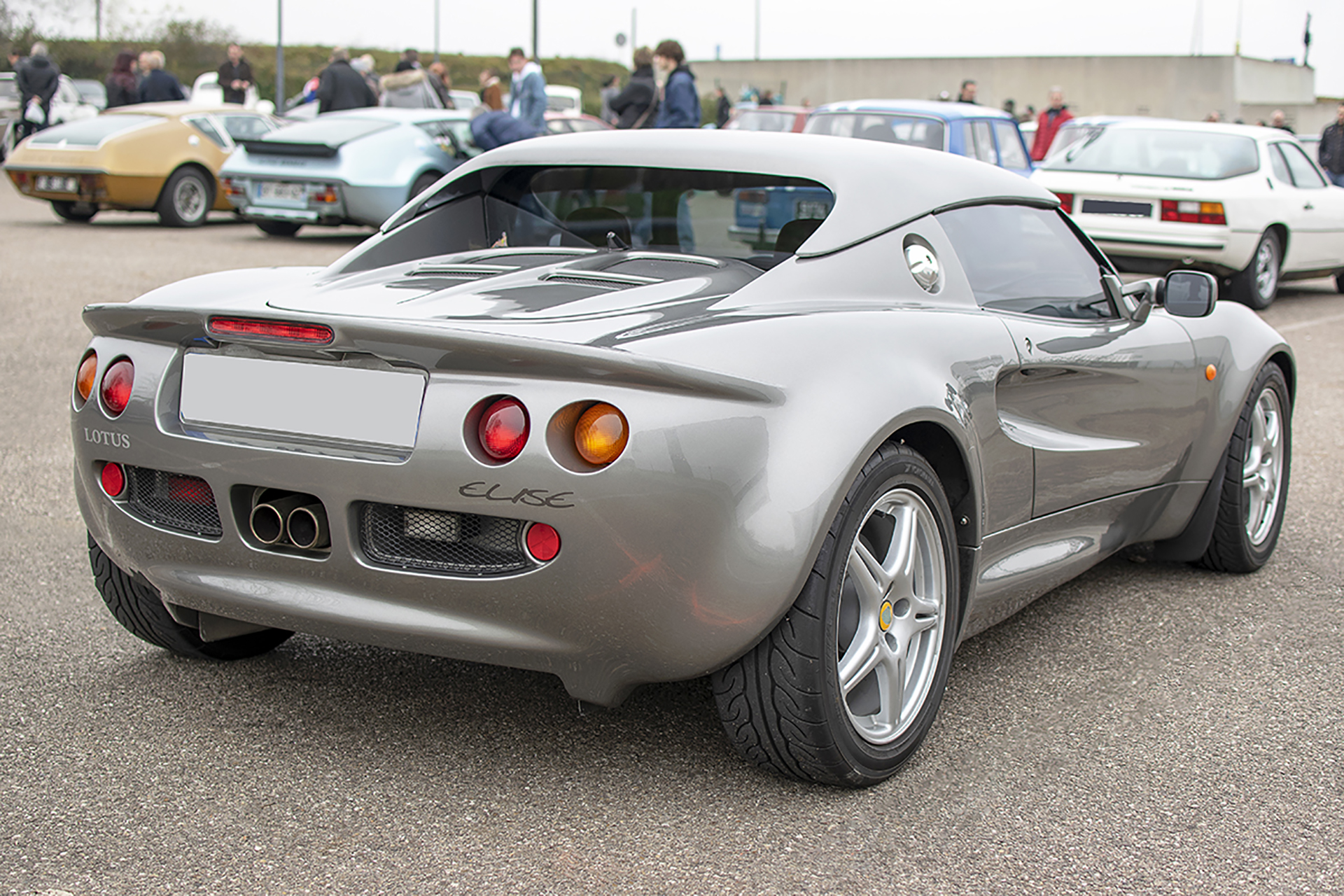 Lotus Elise S1 arrière - Salon ,Auto-Moto Classic, Metz, 2019