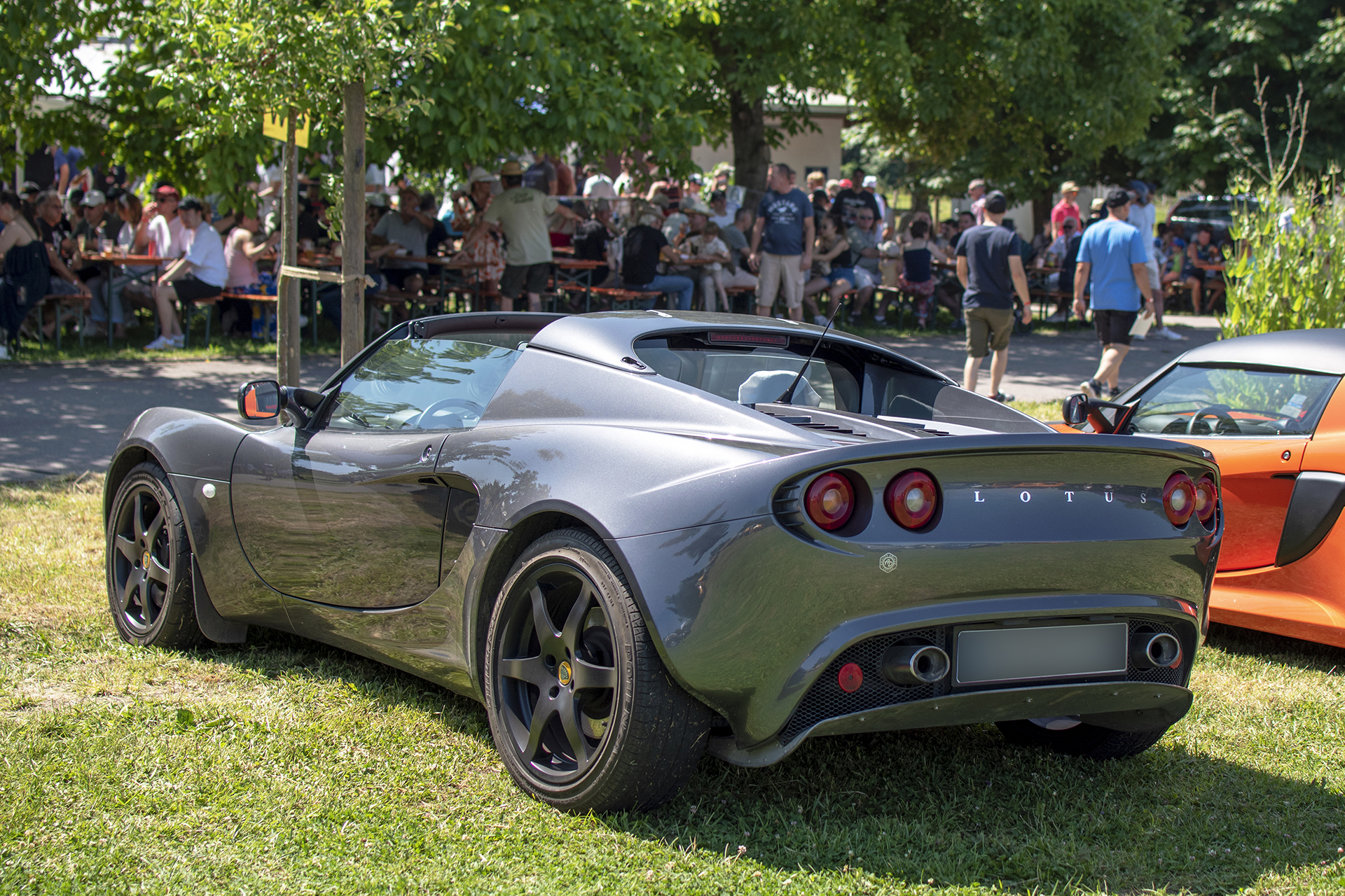 Lotus Elise S2 arrière - Automania 2025, Edling, Hara du Moulin