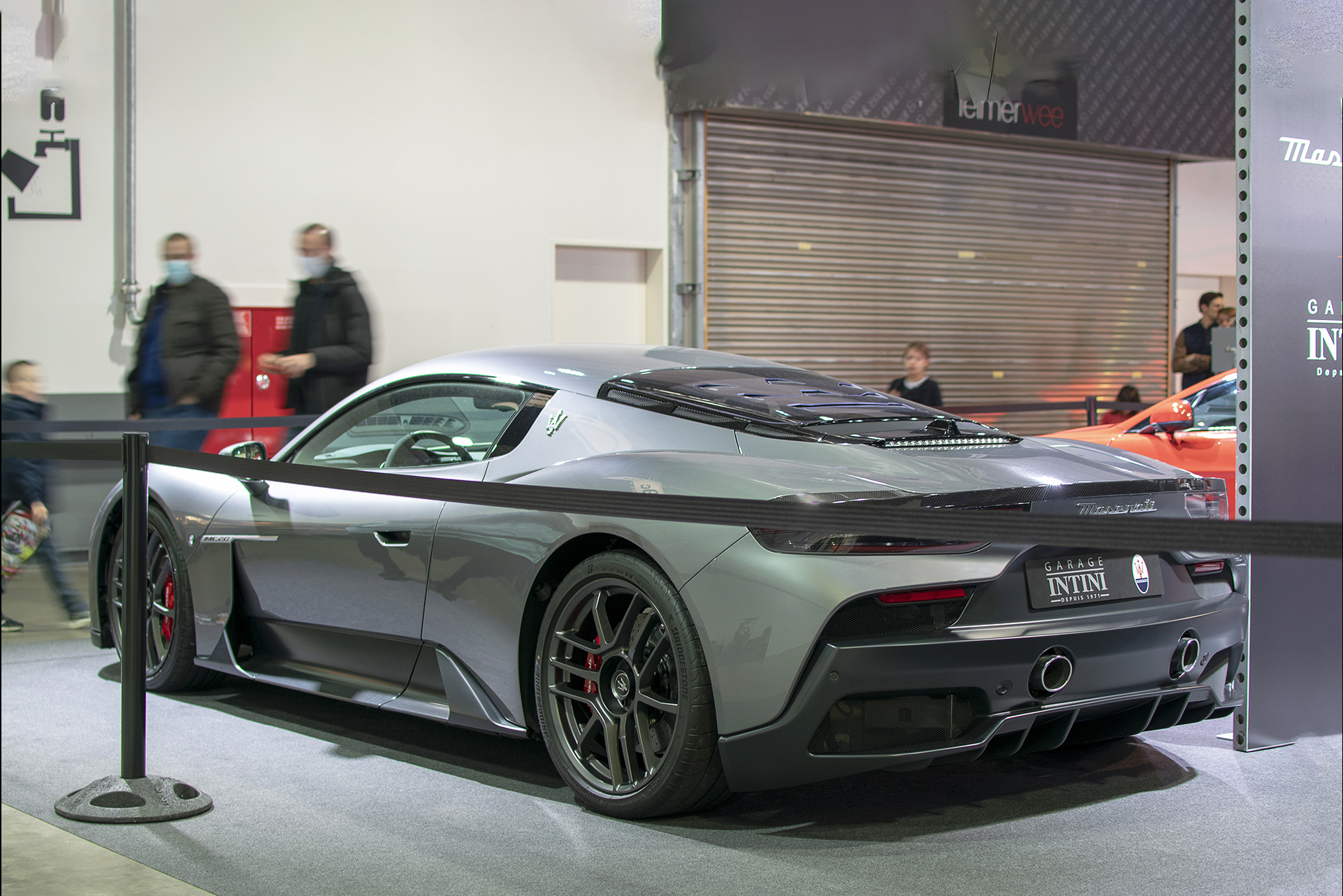 Maserati MC20 arrière - International Motor Show ,Luxembourg  ,2021