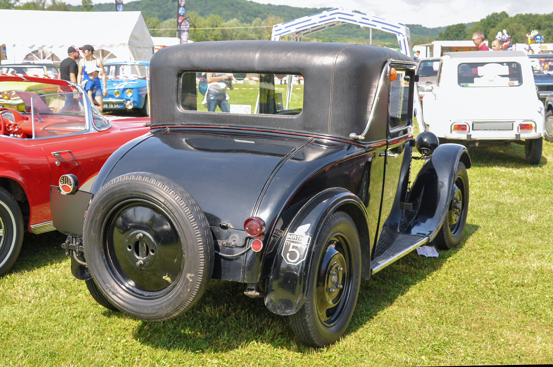 Mathis type TY 5CV 1932 - Retro Meus'Auto 2018, Lac de la Madine