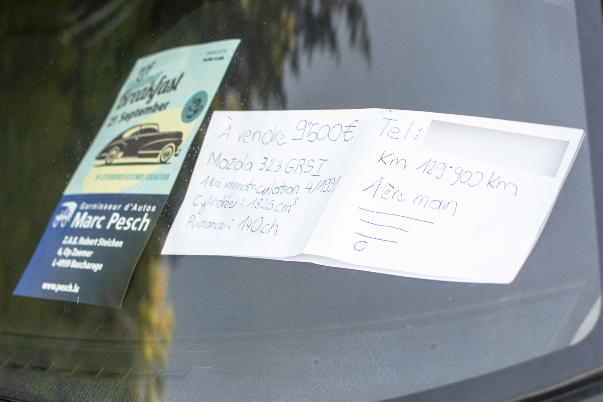 Mazda 323 BG GRSI infos - Hystory Vehicles by Kiwanis, 2025, Lasauvage