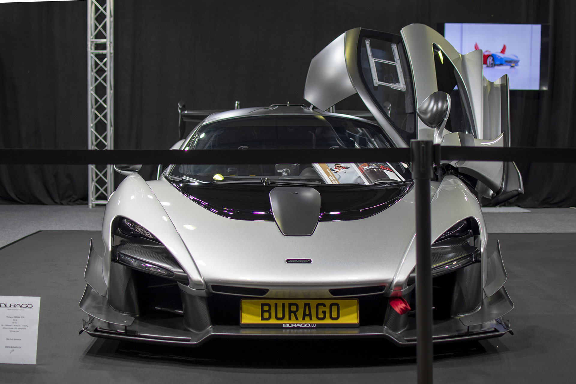 Mc Laren Senna GTR avant - International Motor Show ,2023 ,Luxembourg