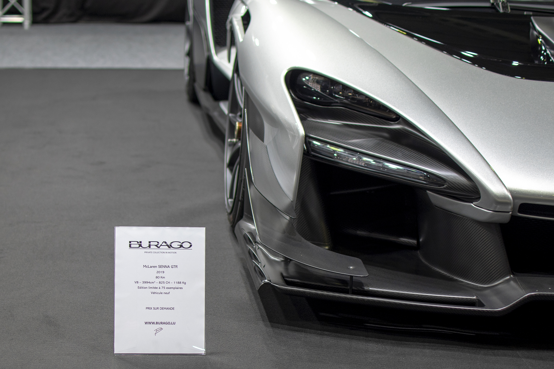 Mc Laren Senna GTR infos - International Motor Show ,2023 ,Luxembourg