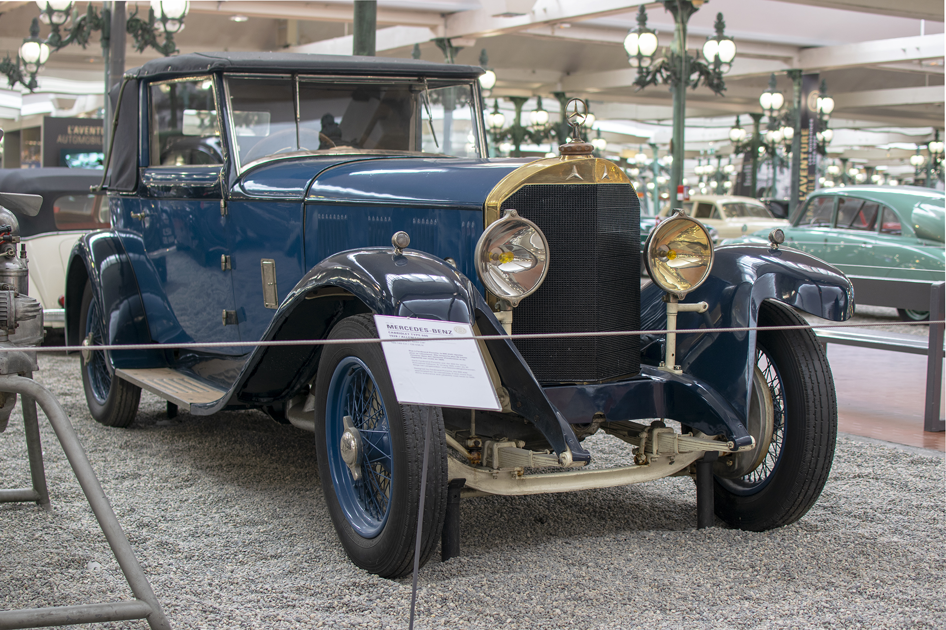 Mercedes-Benz 600 Convertible 1928 - Cité de l'automobile, Collection Schlumpf, Mulhouse, 2020 